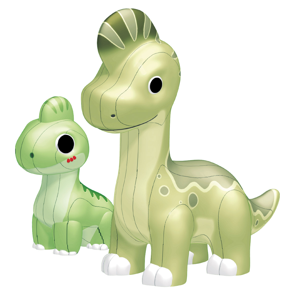 Конструктор СЛИПАРИКИ Брахиозавр 26 дет. - фото 3