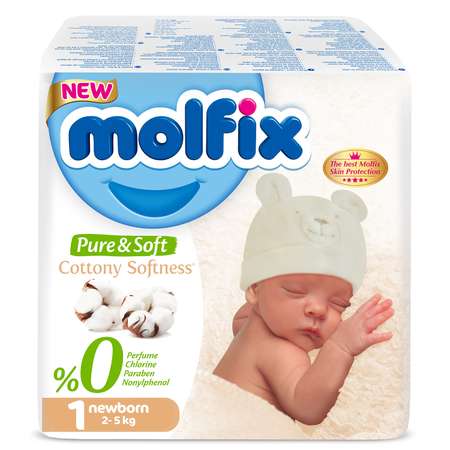 Подгузники Molfix NB 66 шт.