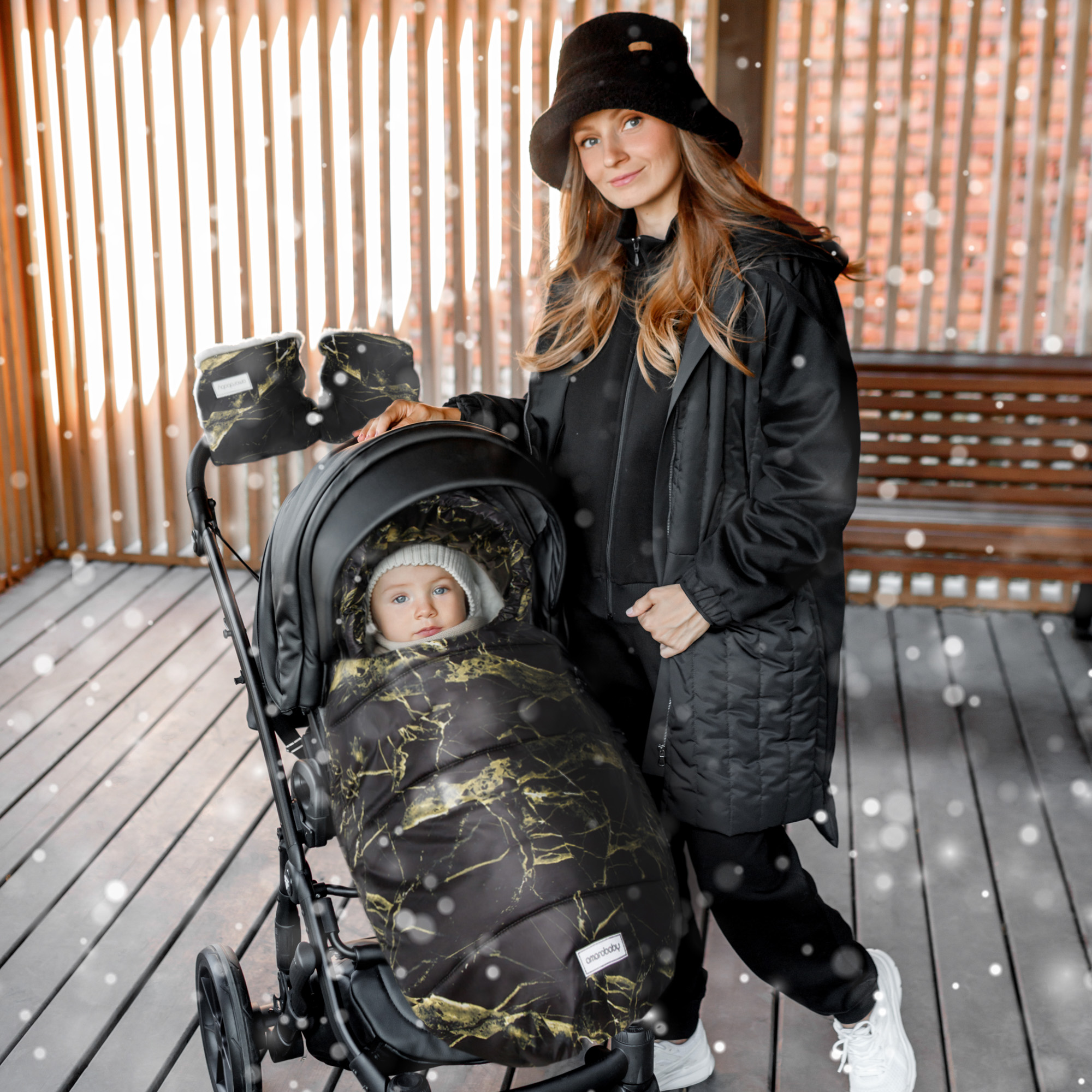 Конверт в коляску Amarobaby Snowy Baby - фото 4