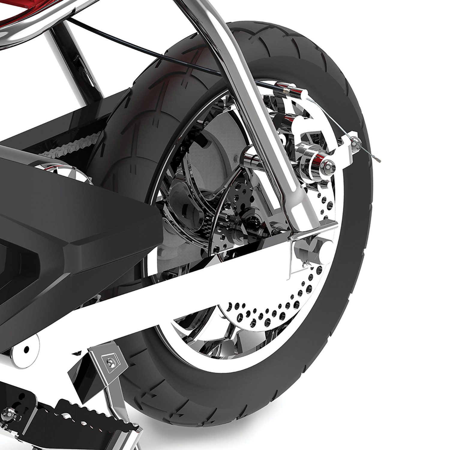 Электромотоцикл Razor RSF350 - фото 11