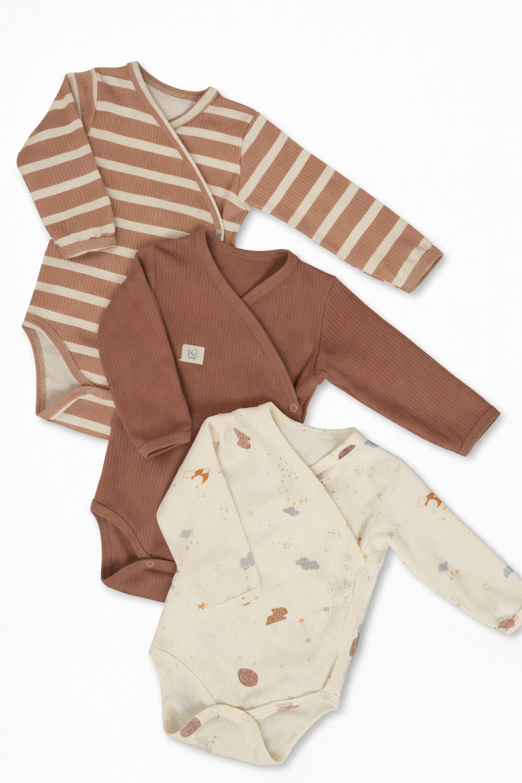 Боди 3 шт Супер Пупс нбр/3пр/бд/зап/таупкапибары - фото 1