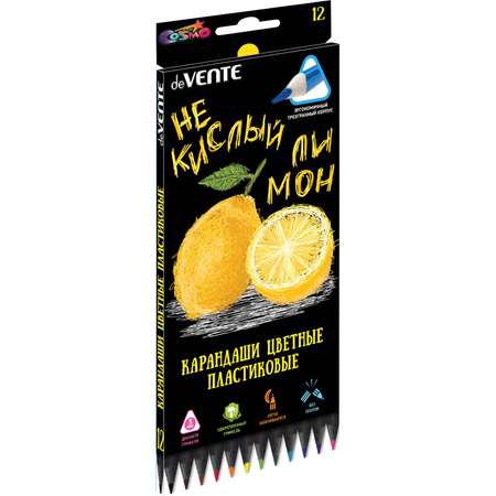Карандаши цветные deVENTE 12 шт.
