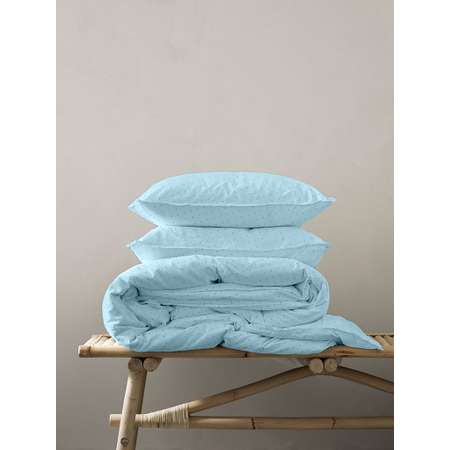Постельное белье Евро Dr. Hygge HG230018/голубой
