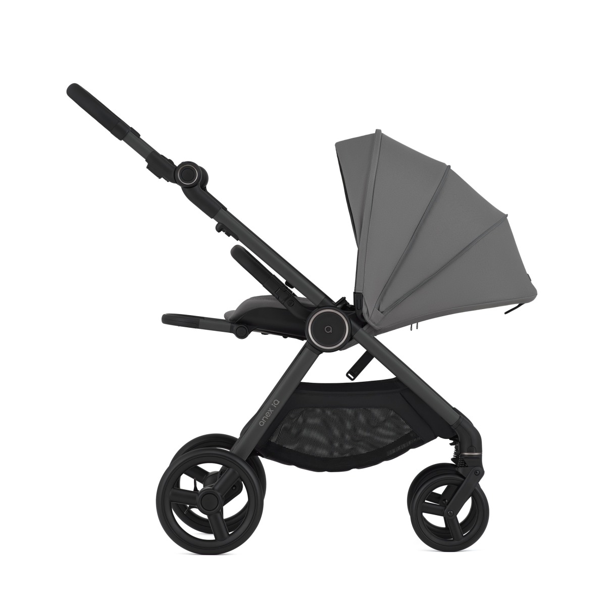 Коляска 2в1 Anex IQ Base 2025 серый - фото 13