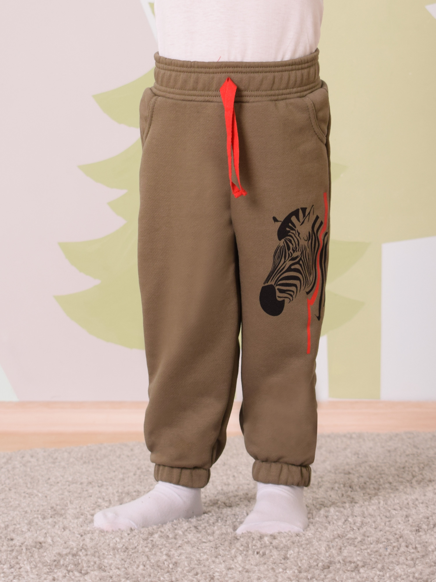 Брюки Mami-kids А-014оливковое - фото 1