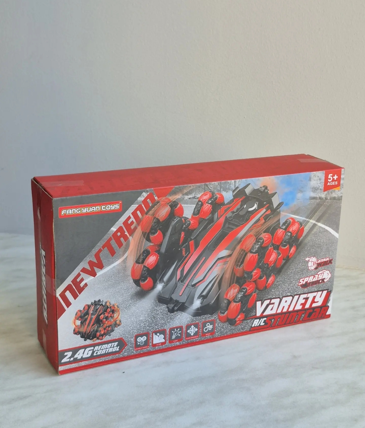 Автомобиль РУ BalaToys Трюковой 8 колес Дрифт с дымом - фото 13