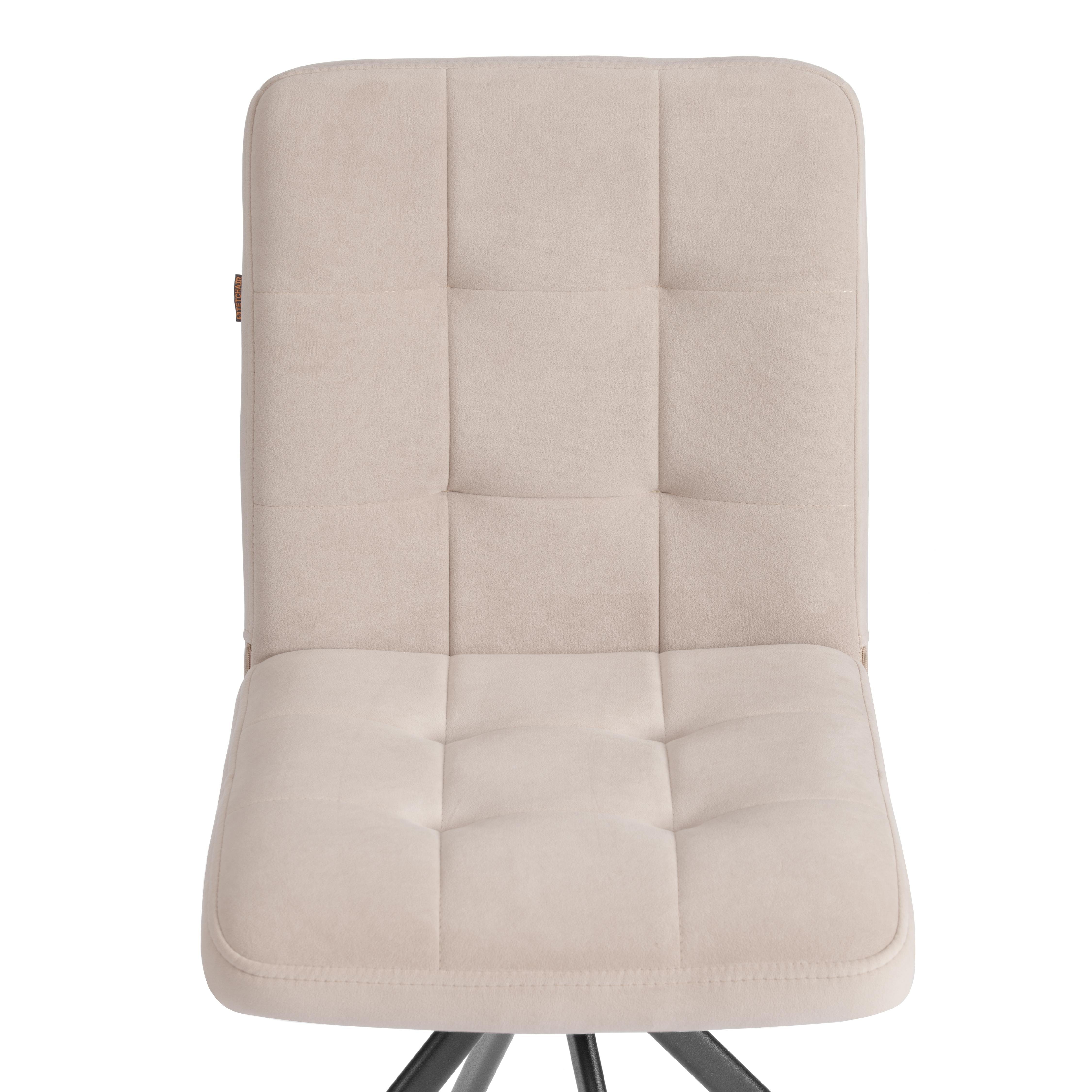 Стул TETCHAIR велюр, бежевый - фото 14