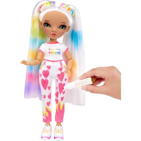 Кукла модельная Rainbow High Color and Create