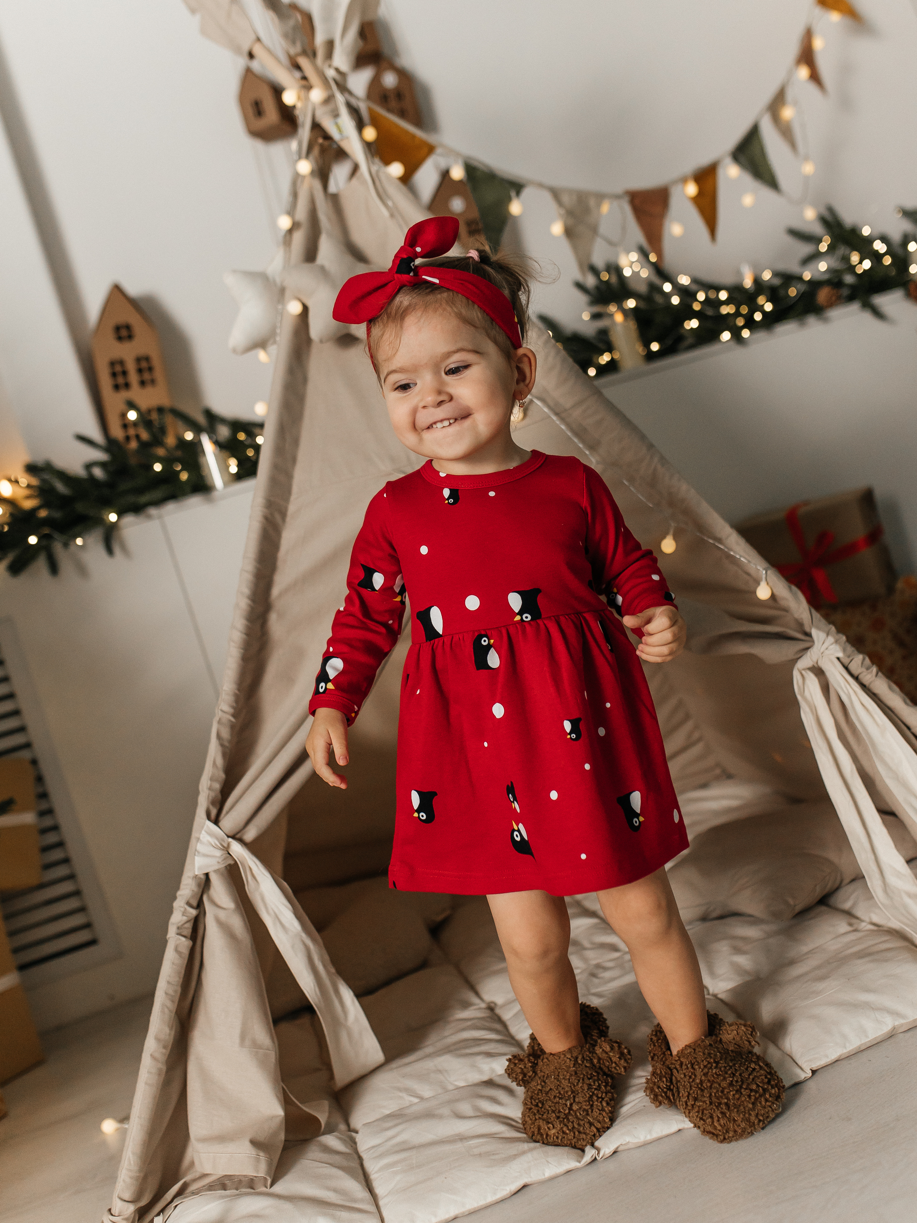 Платье-боди и повязка TOPOTUSHKI Т09263581ин - фото 8