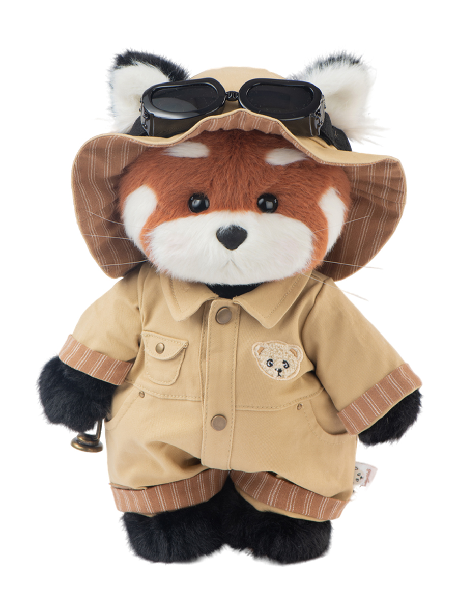 Мягкая игрушка TeddyTales Красная панда Исследователь - фото 7