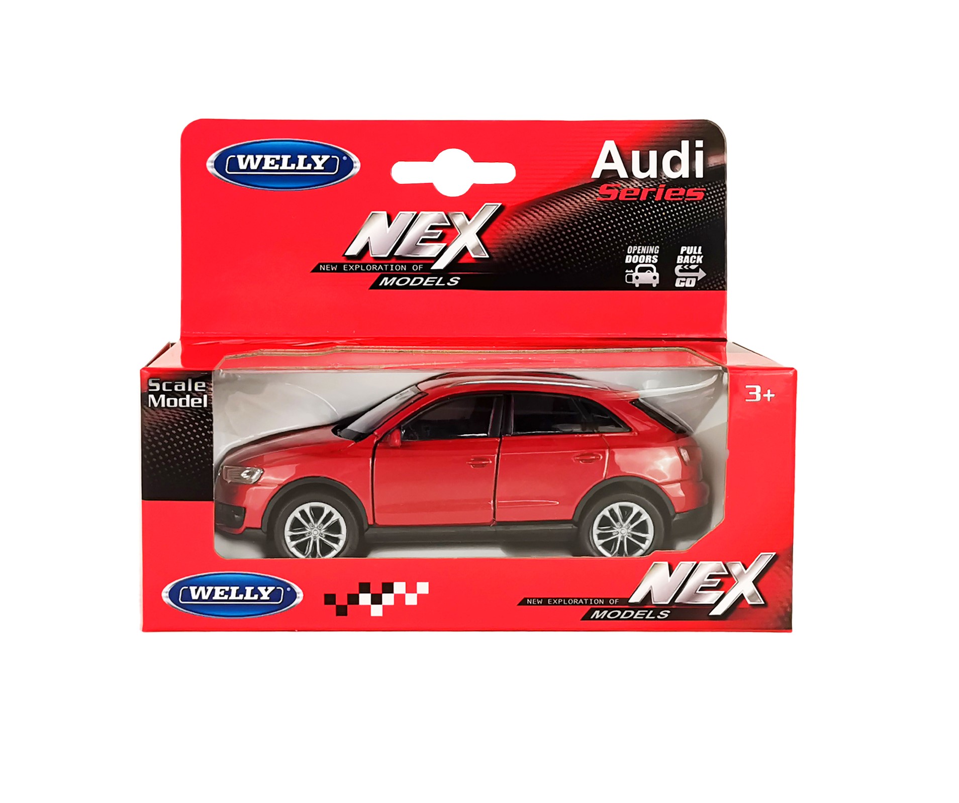 Автомобиль Welly Audi в ассортименте 43666W - фото 8