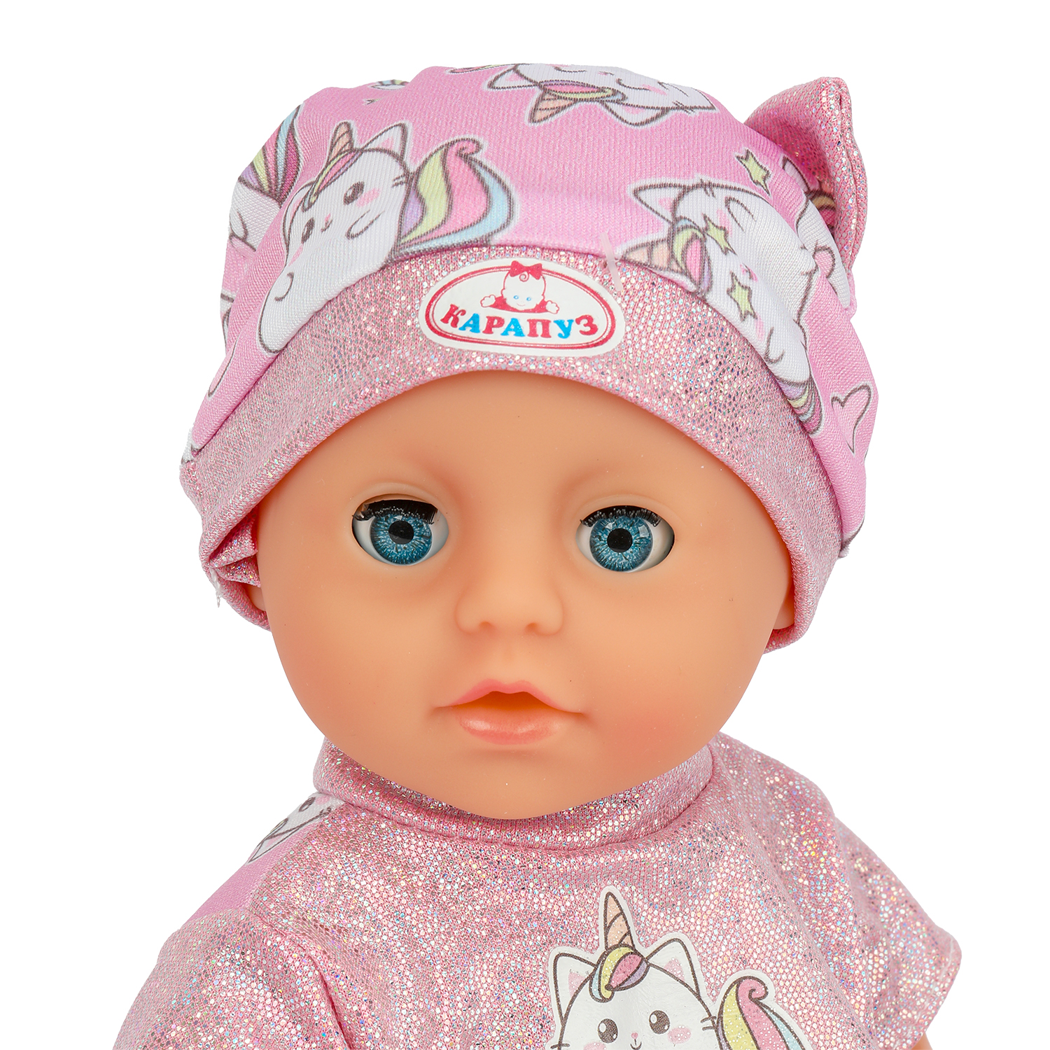 Кукла пупс Карапуз Шаинский высота 25 см 392421 - фото 4