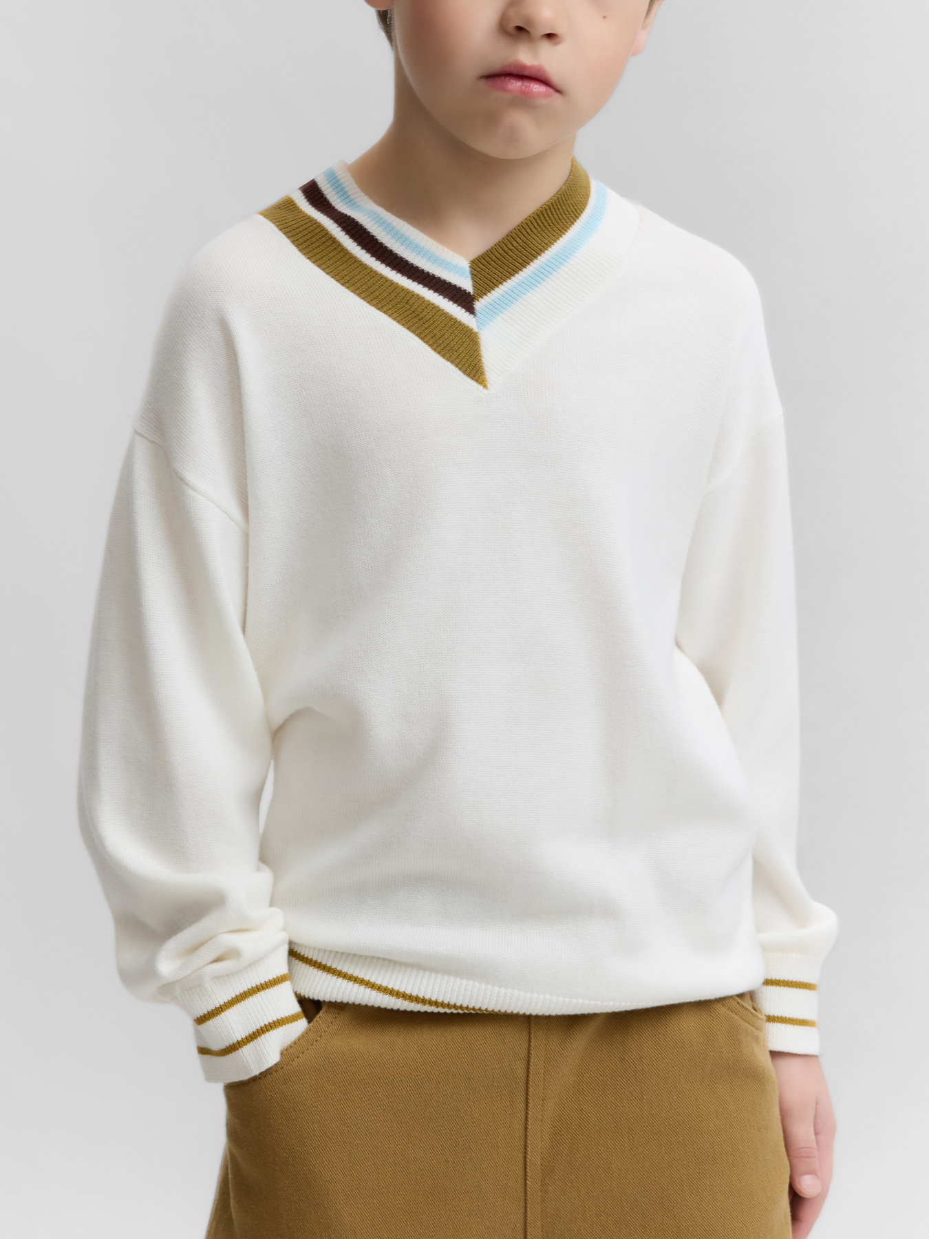 Джемпер Happy Baby 88643-1_milky - фото 1