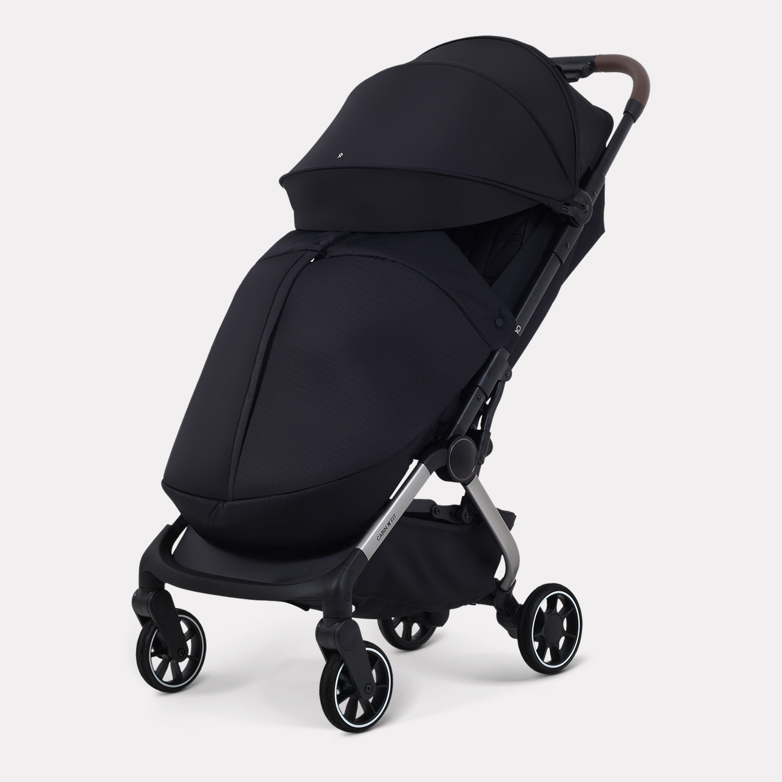 Коляска прогулочная Rant Zeno черный - фото 3
