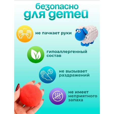 Пластилин Prof-Press 100 цв.