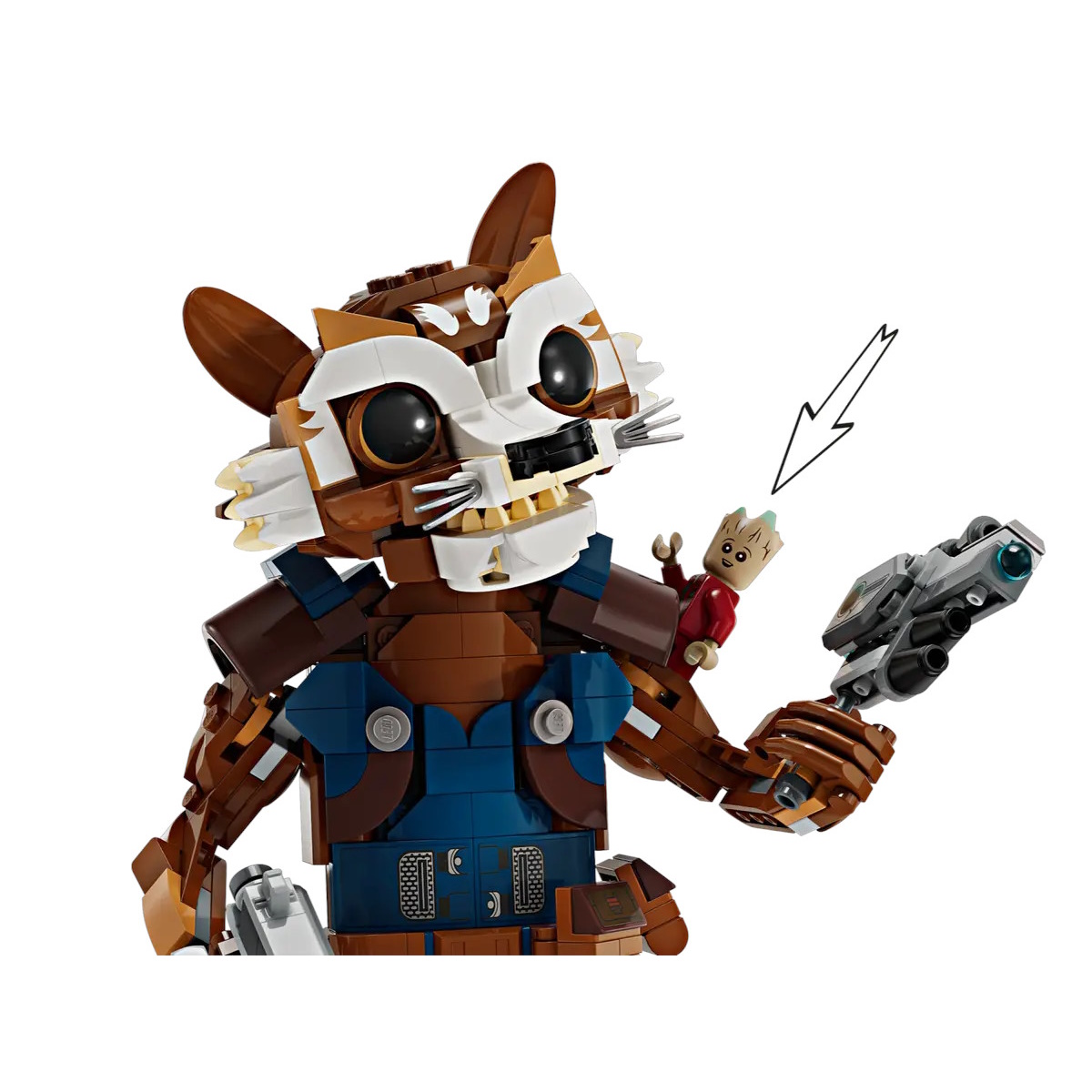 Конструктор LEGO Marvel Super Heroes Rocket Baby Groot - фото 4