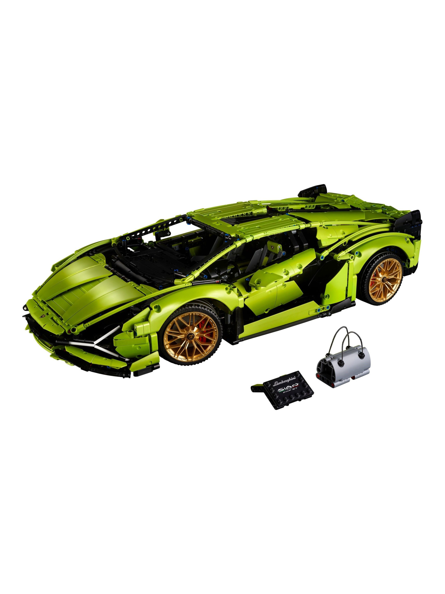 Конструктор LEGO Technic Lamborghini Sian FKP 37 3696 дет. - фото 3