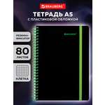 Общая тетрадь Brauberg клетка 80 лист.