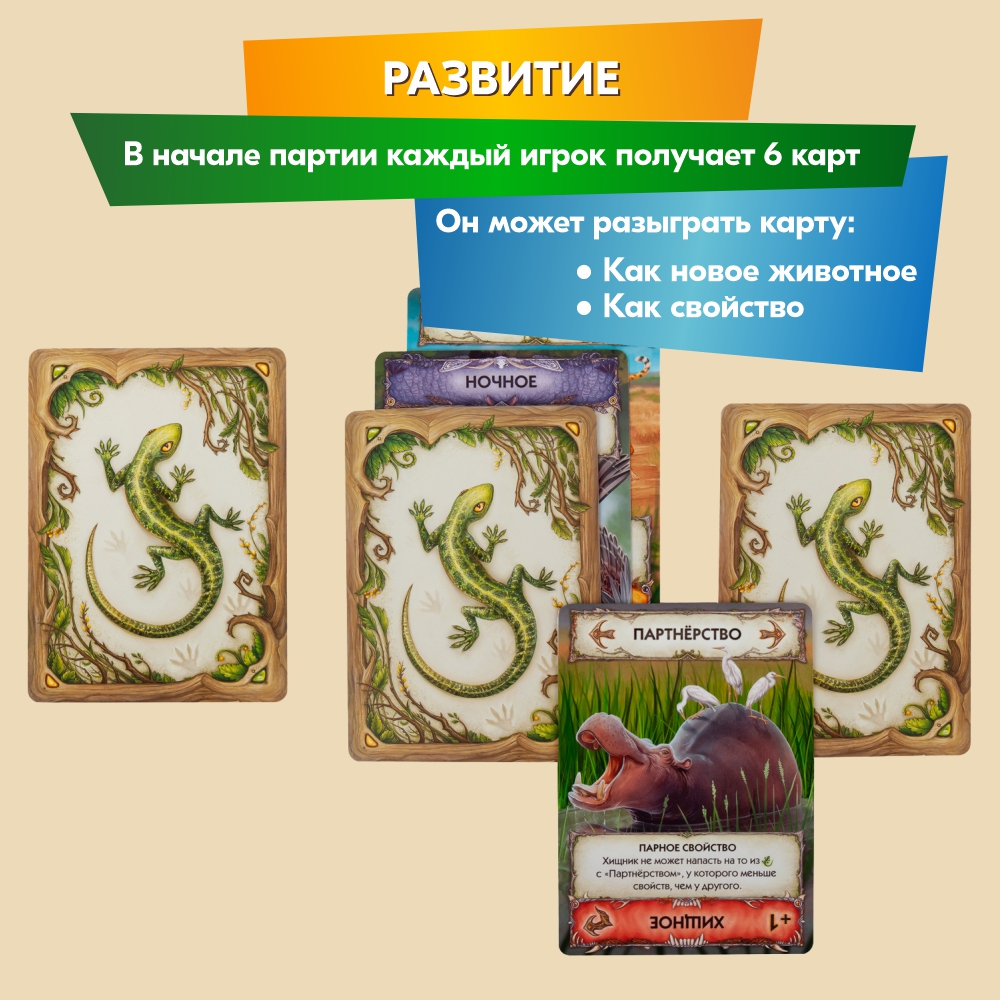 Настольная игра Правильные Игры Эволюция Новый мир - фото 12
