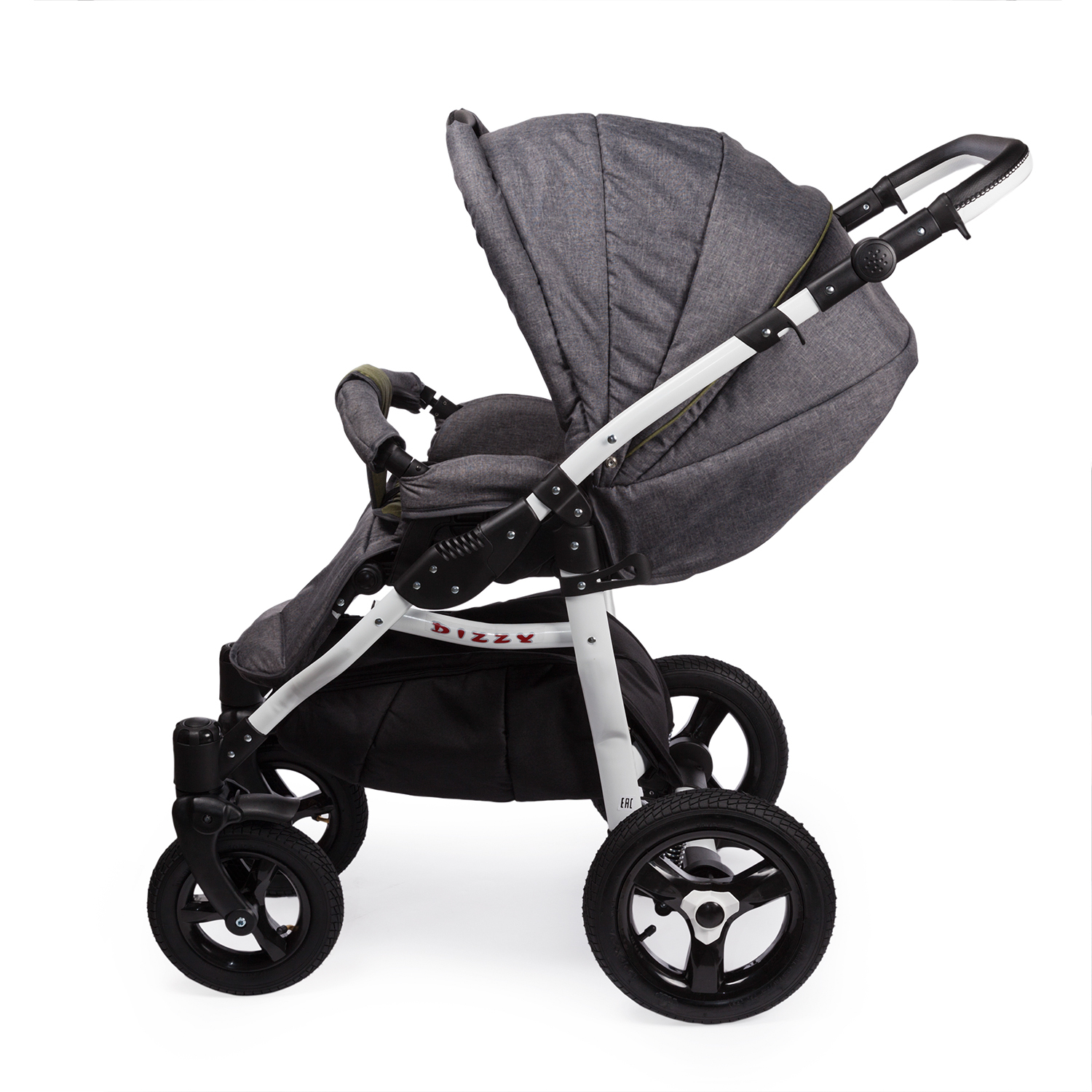 Коляска 2в1 Babyton Dizzy Dark Green - фото 16