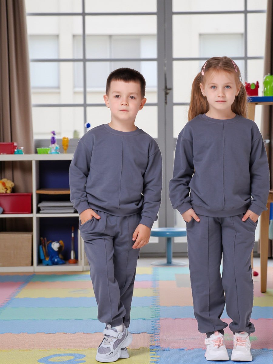 Костюм VEDDI 2260/6041фп-2024-графит - фото 4