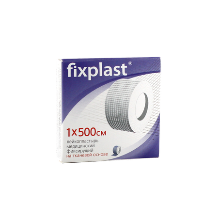 Лейкопластырь Fixplast медицинский фиксирующий  1*500см