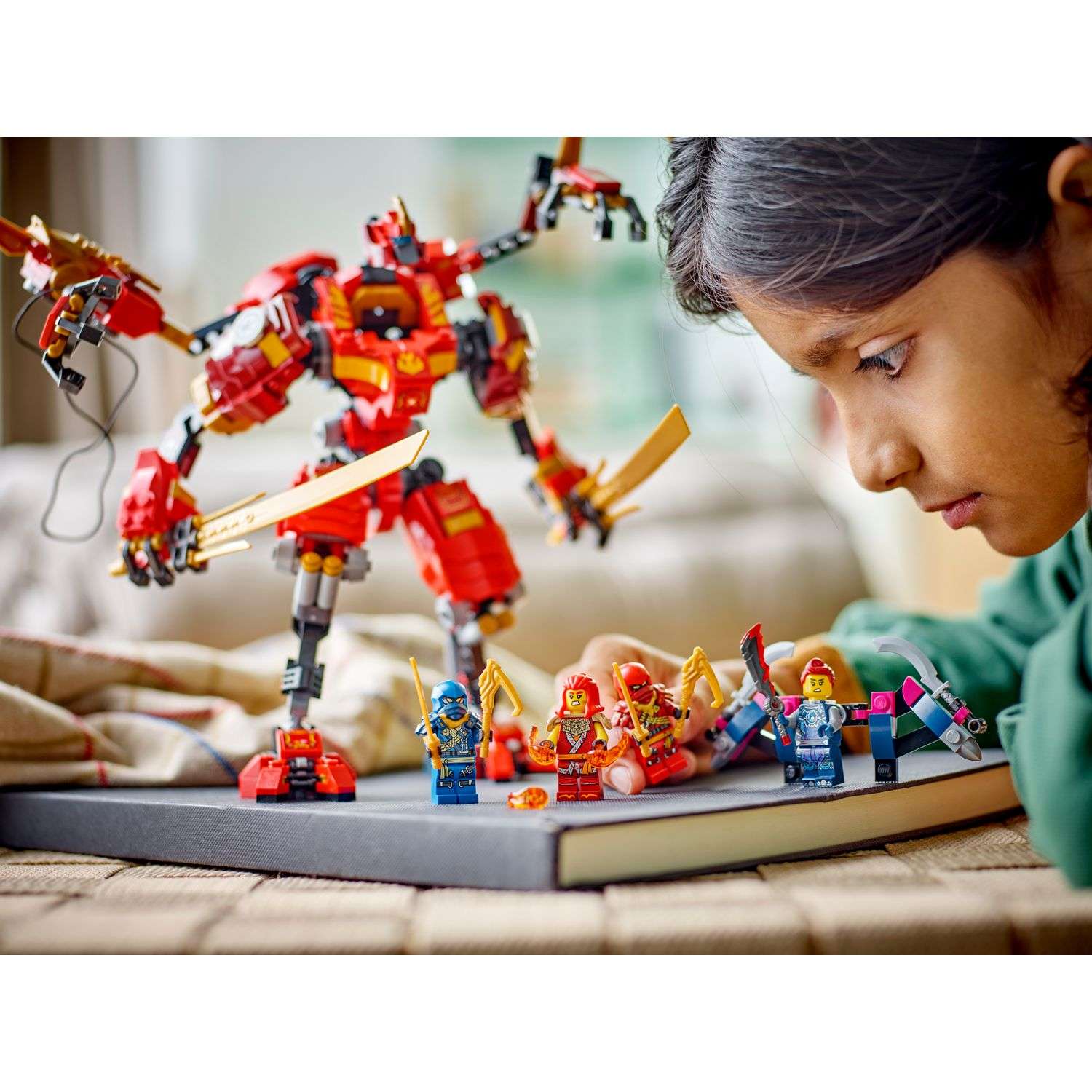 Конструктор LEGO NINJAGO Мех альпинист-ниндзя Кая 623 дет. - фото 7