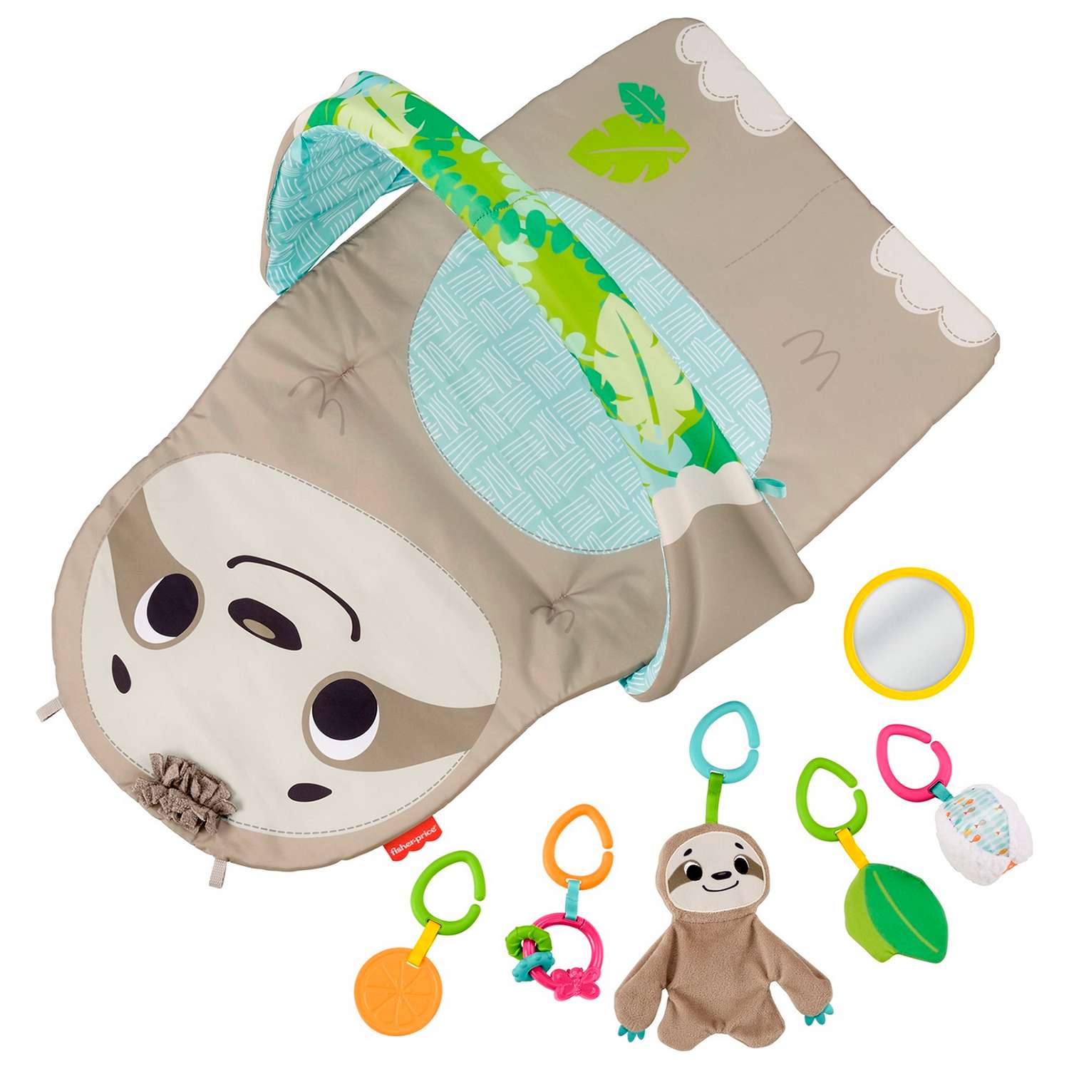 Коврик развивающий Fisher Price Ленивец GNB52 - фото 4