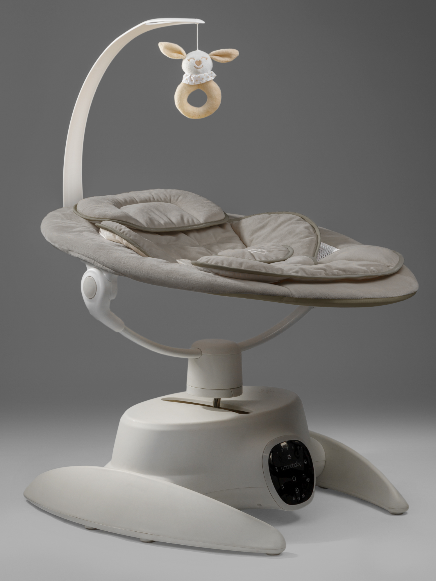 Качели Amarobaby Smart swing бежевый - фото 27