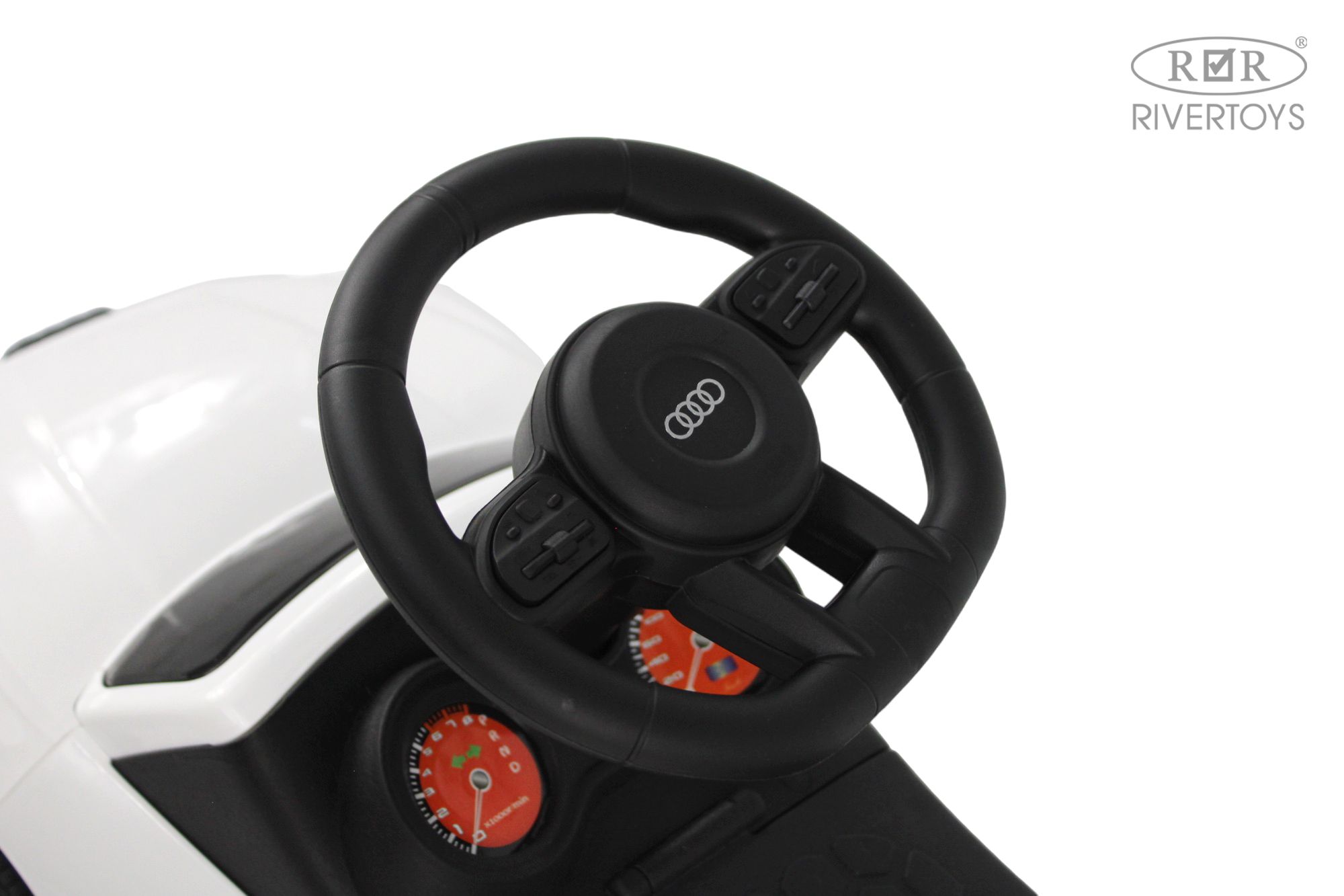 Каталка RIVERTOYS Z004ZZ-A-WHITE белый - фото 10