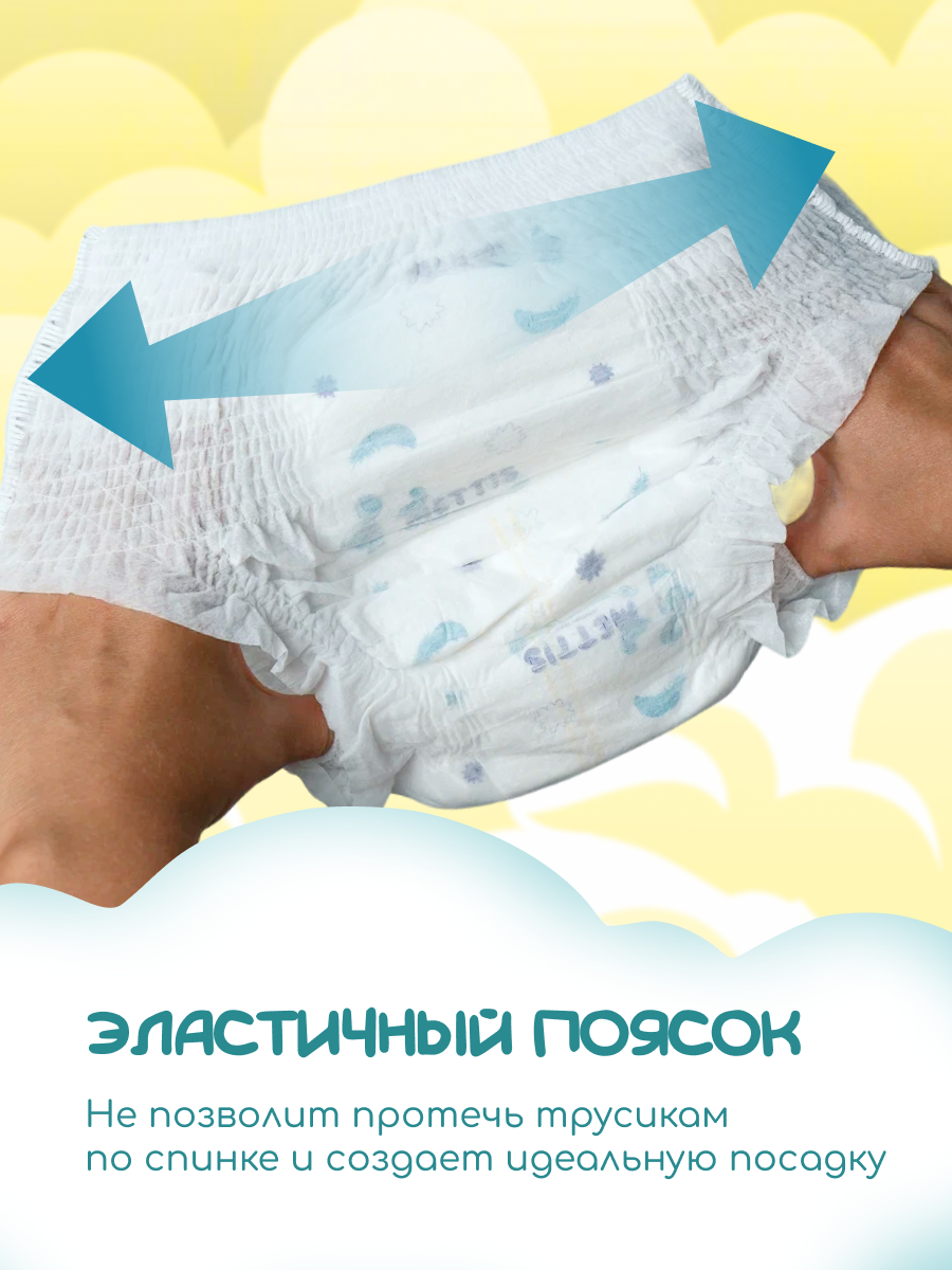 Трусики METTIS Premium M (6-11 кг) 60 шт. - фото 4