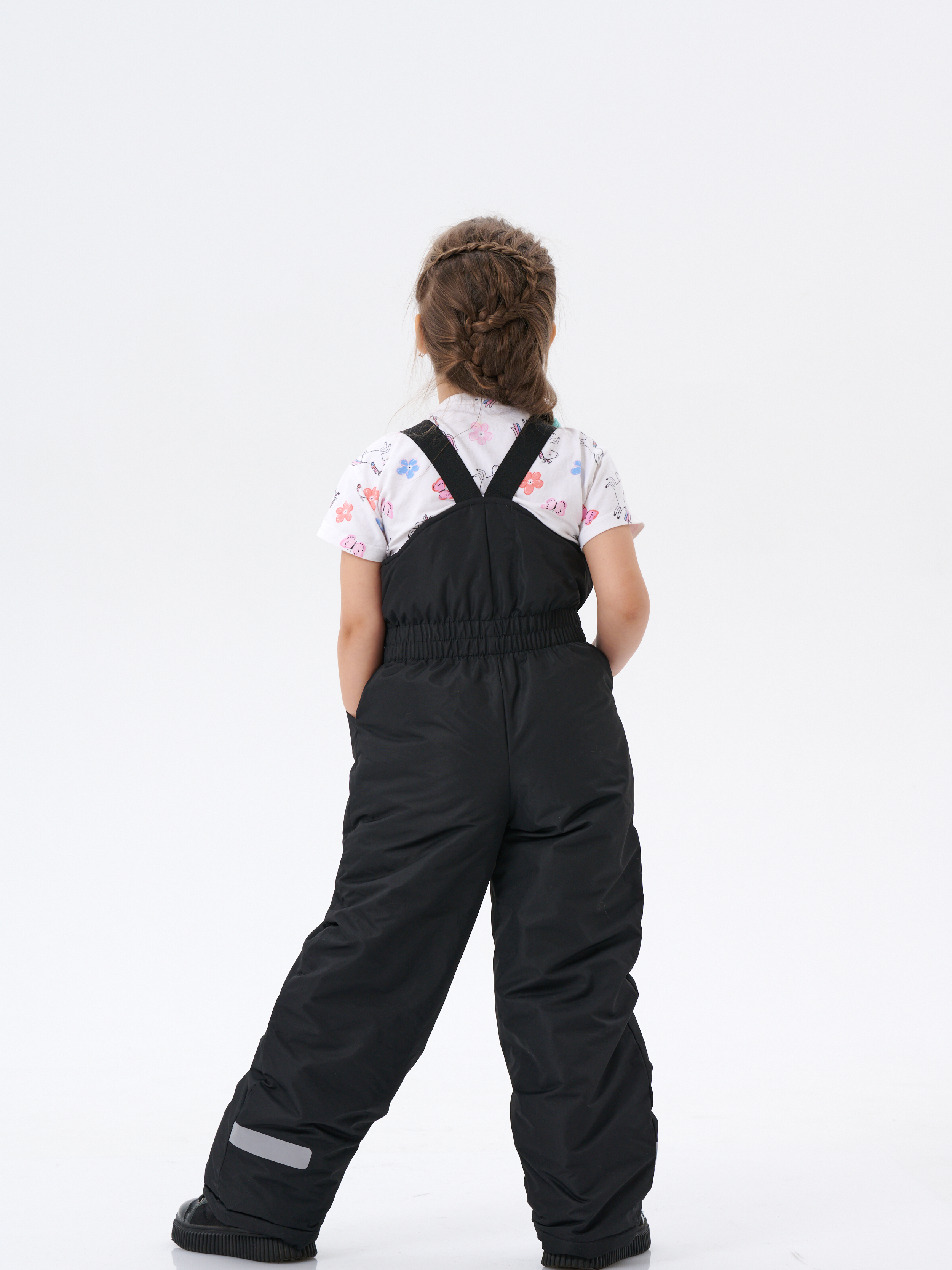 Брюки утепленные КрутышОк Т-067 черные - фото 5