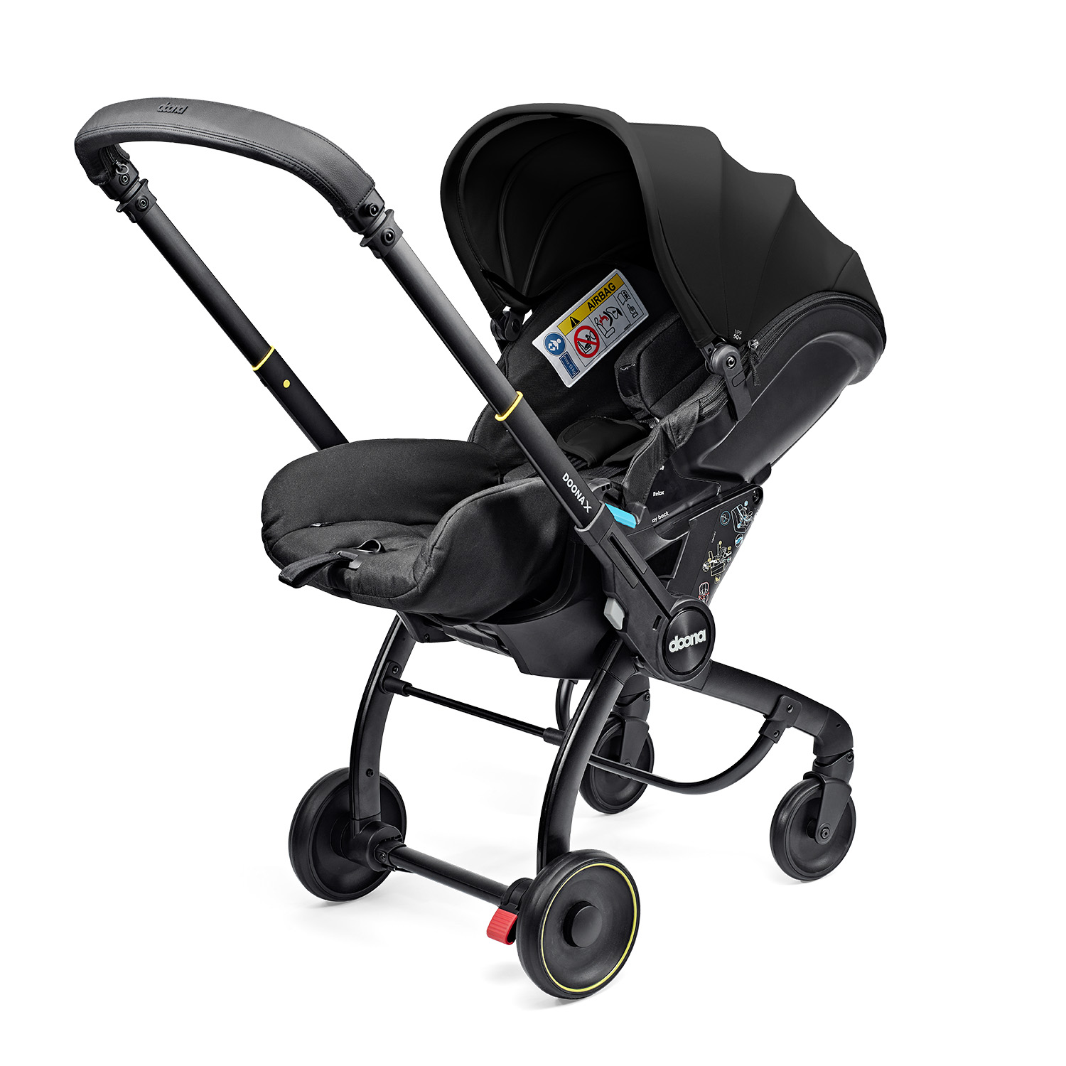 Автокресло Doona X Nitro Black Isofix 0 (0 -13 кг) - фото 31