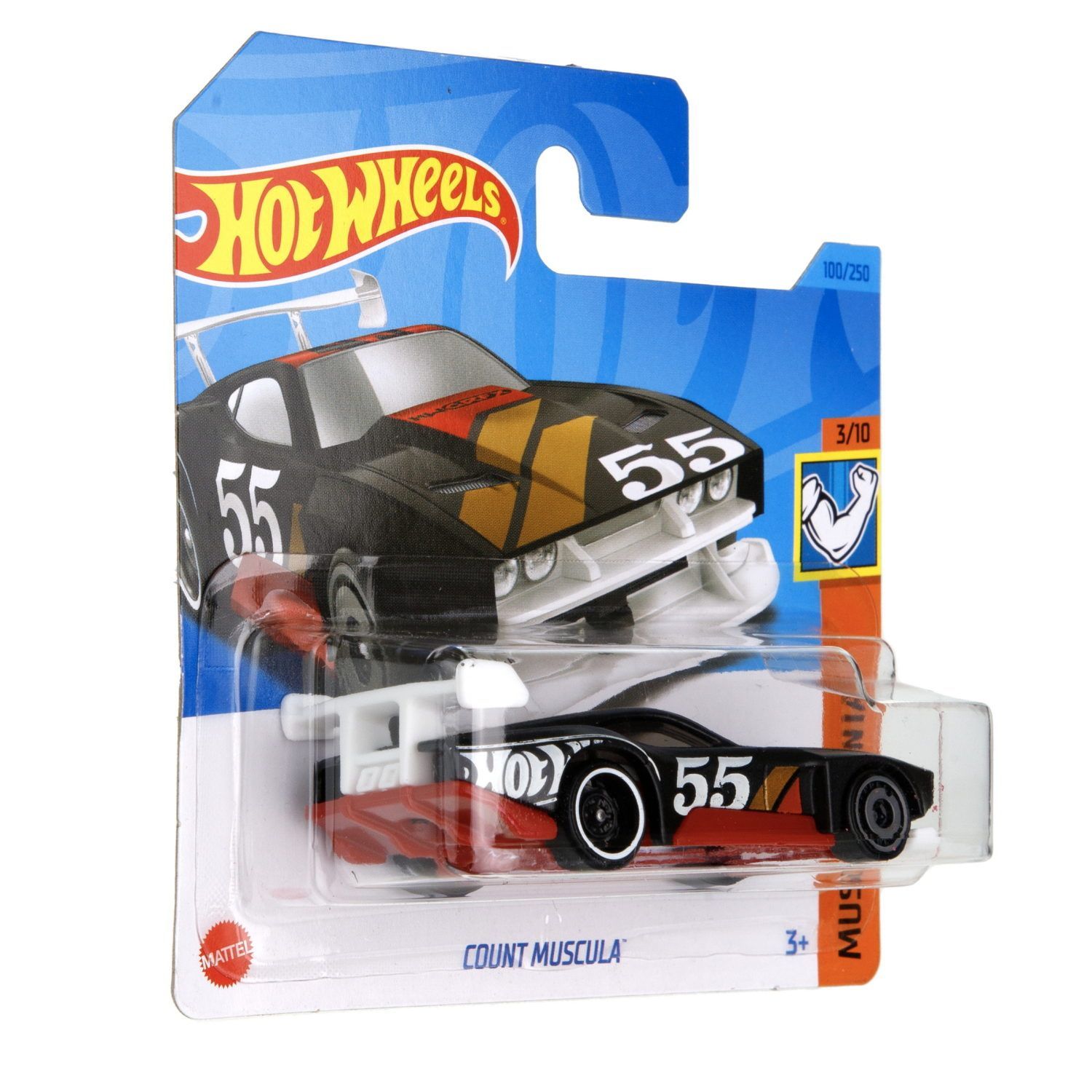 Автомобиль Hot Wheels Count Muscula 1:64 60612 - фото 7