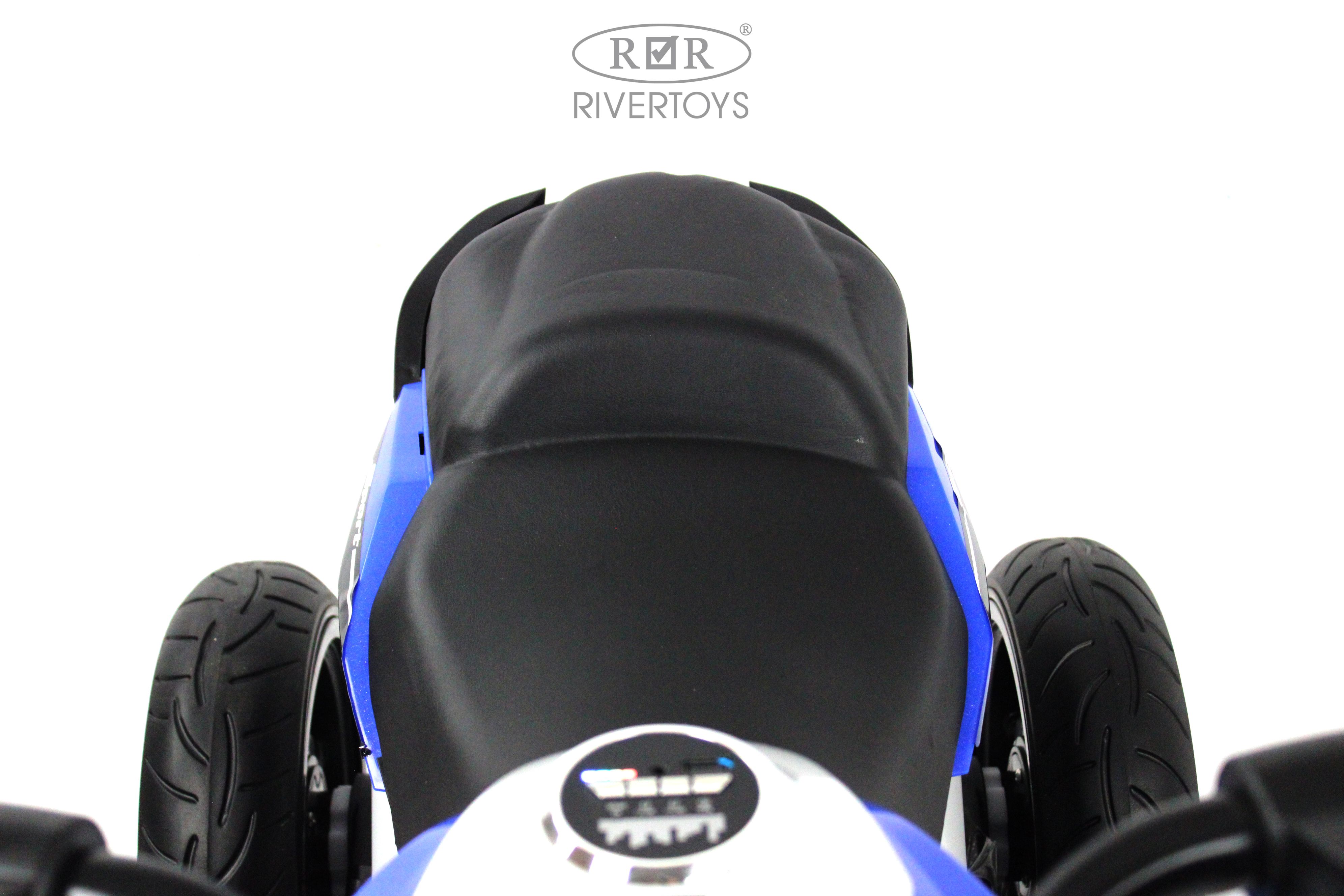 Электромобиль RIVERTOYS Z333ZZ-BLUE - фото 6