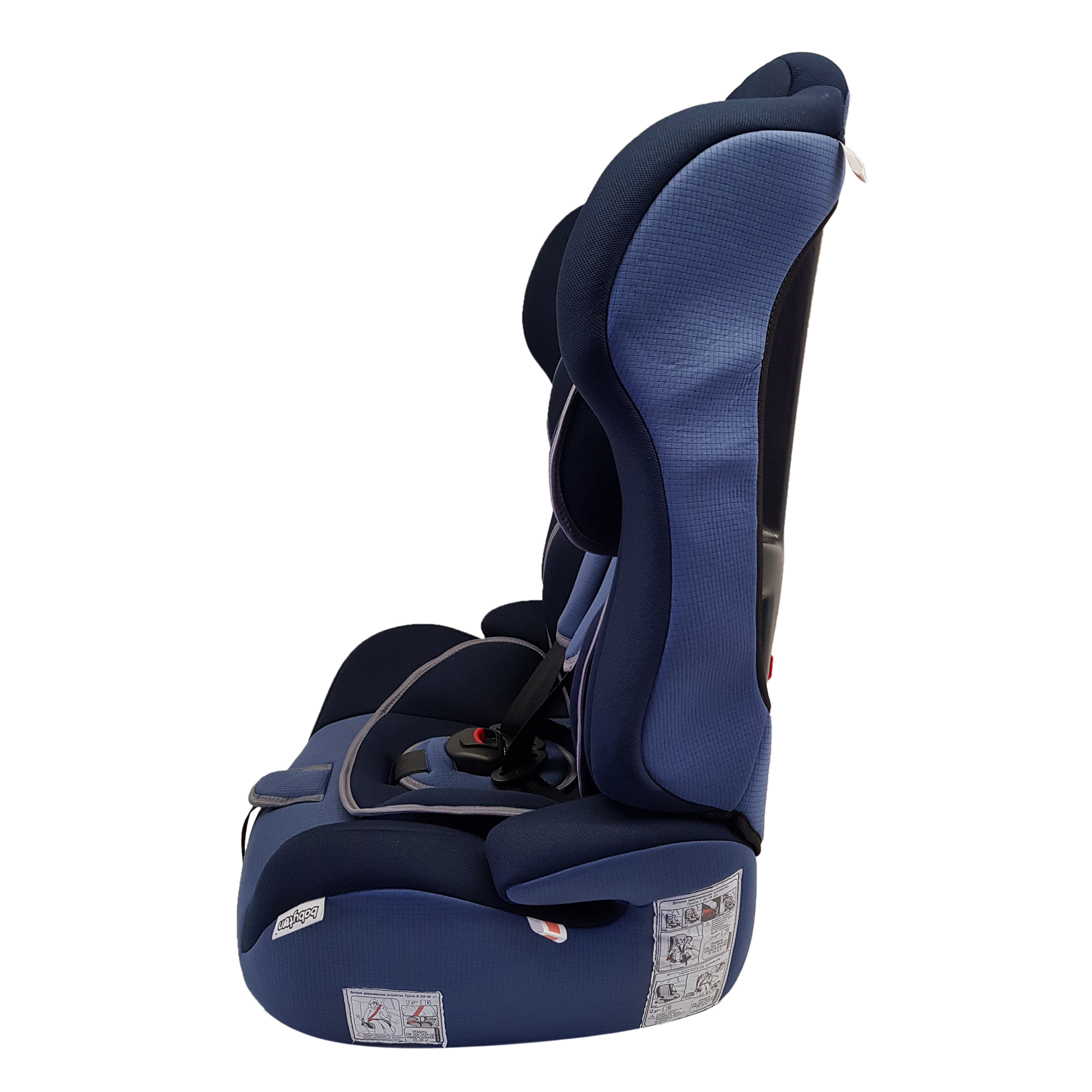 Автокресло Babyton Nils 1/2/3 (9-36 кг) синий - фото 8
