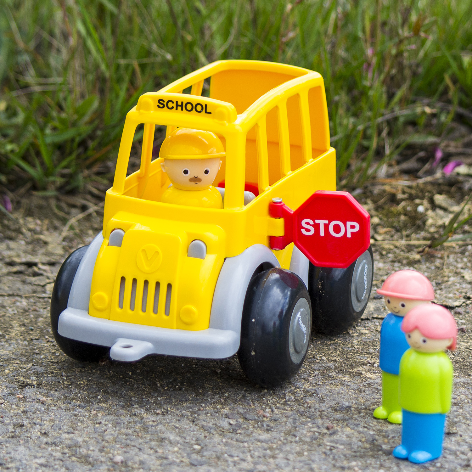 Автобус VIKINGTOYS Школьный 23 см от 1 года 1236 - фото 2