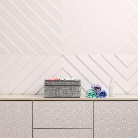 Корзина для хранения с ручками CASY HOME 30х30х14см ВА-064