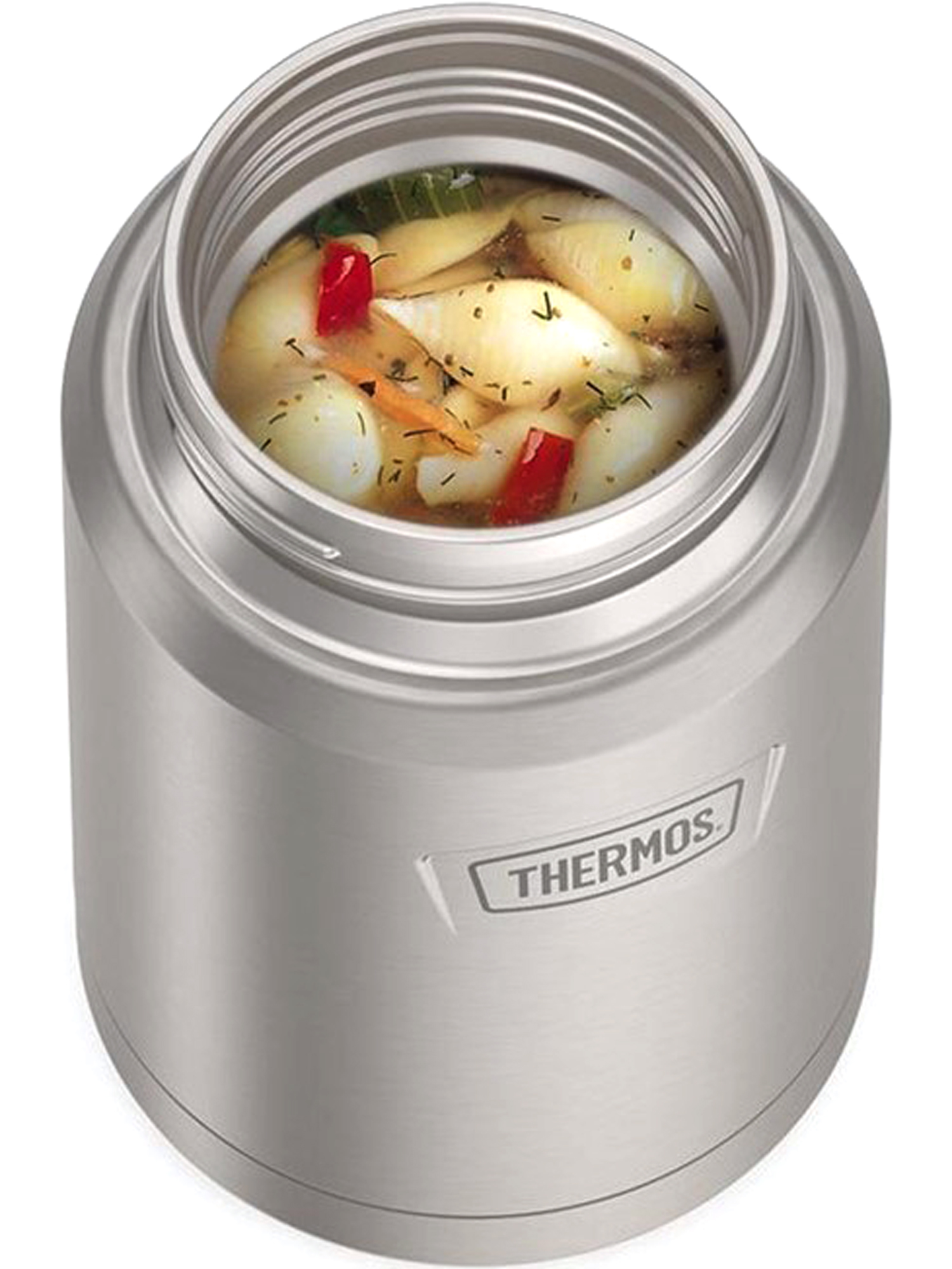 Термос для еды супа 710 мл с ложкой THERMOS ICON-301 стальной – нержавеющая сталь герметичный тепло/холод 14/24 часа - фото 9