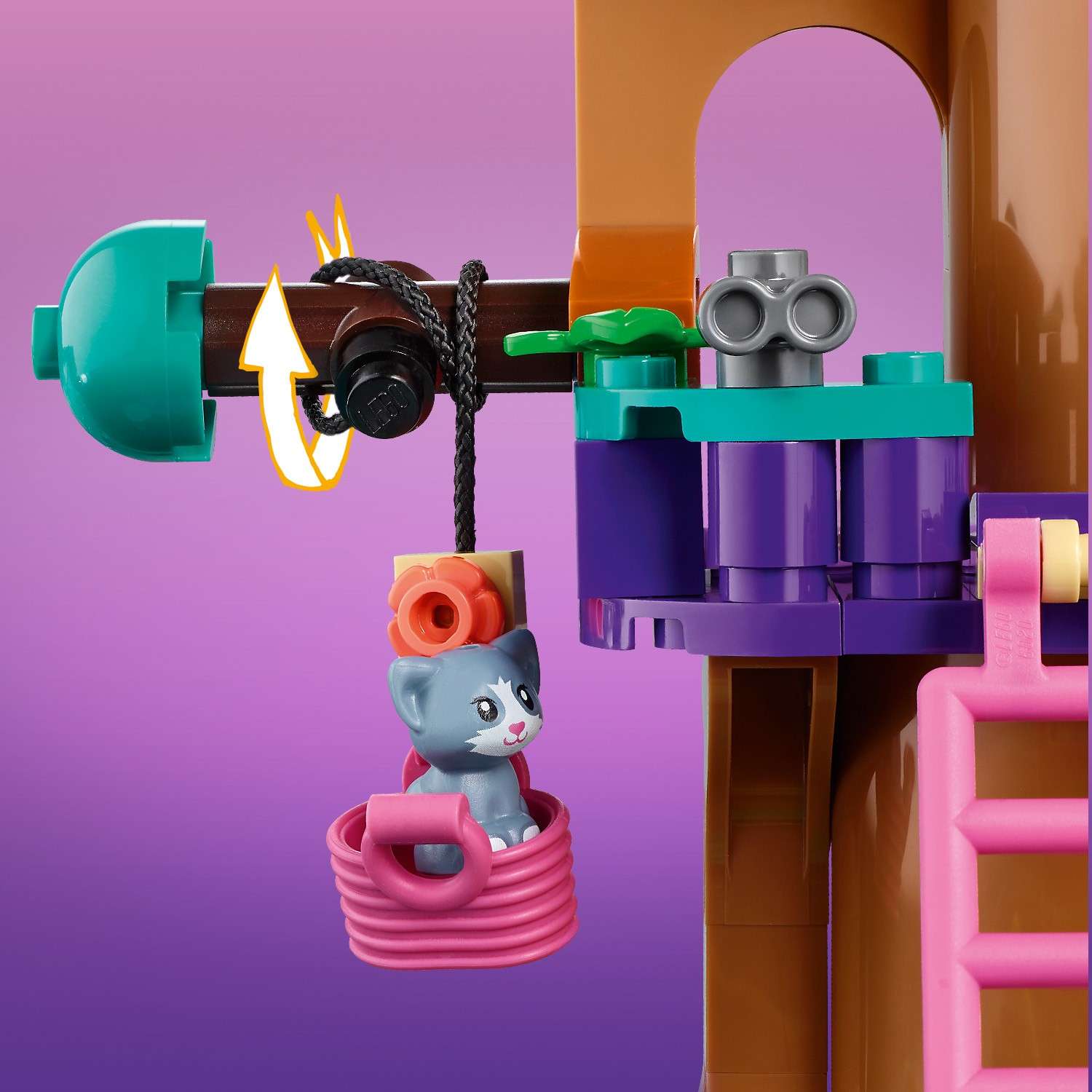 Конструктор LEGO Friends Машина ветеринарной помощи блочный - фото 6
