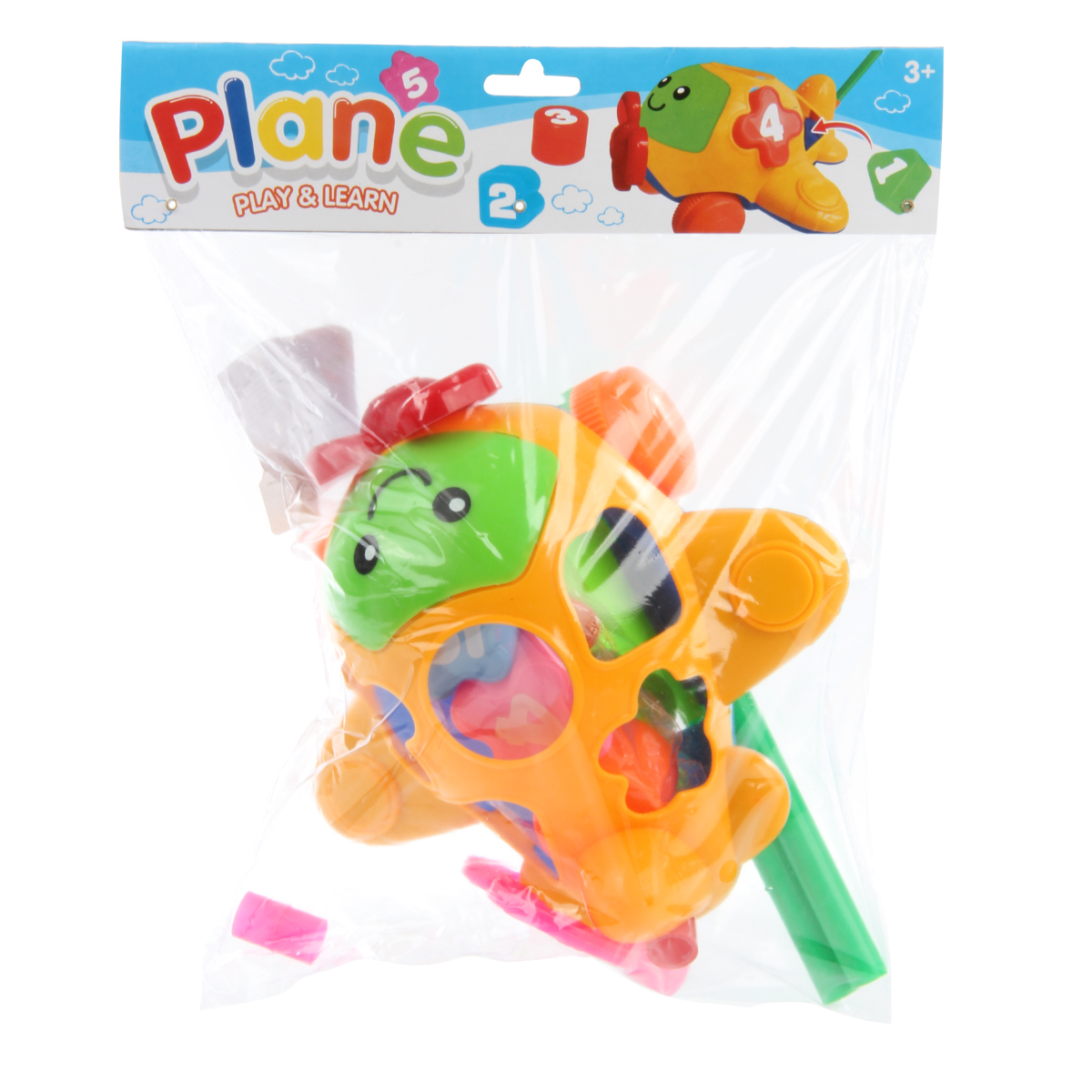 Игрушка Veld Co каталка Самолетик - фото 3