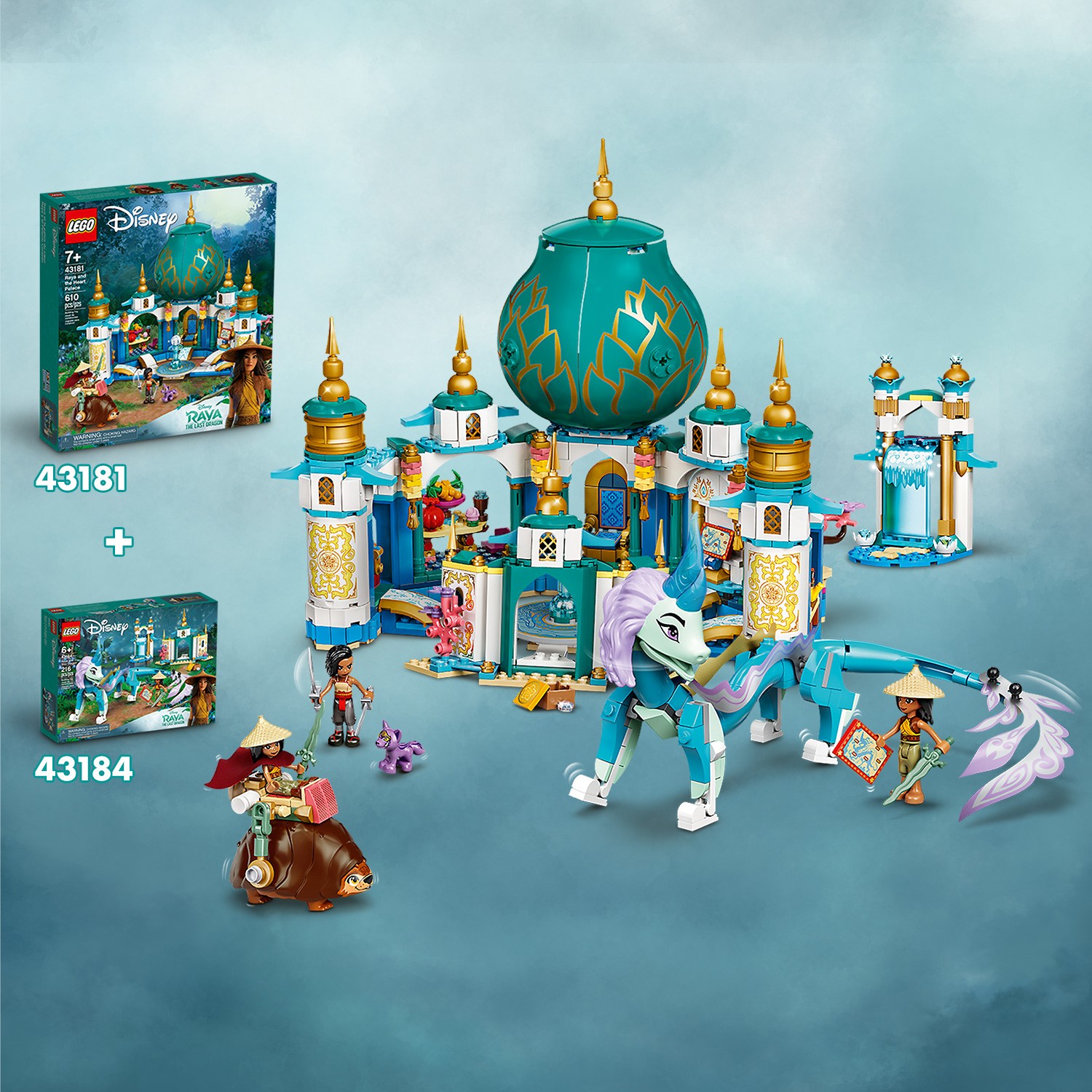 Конструктор LEGO Disney Princess Райя и дракон Сису блочный - фото 6