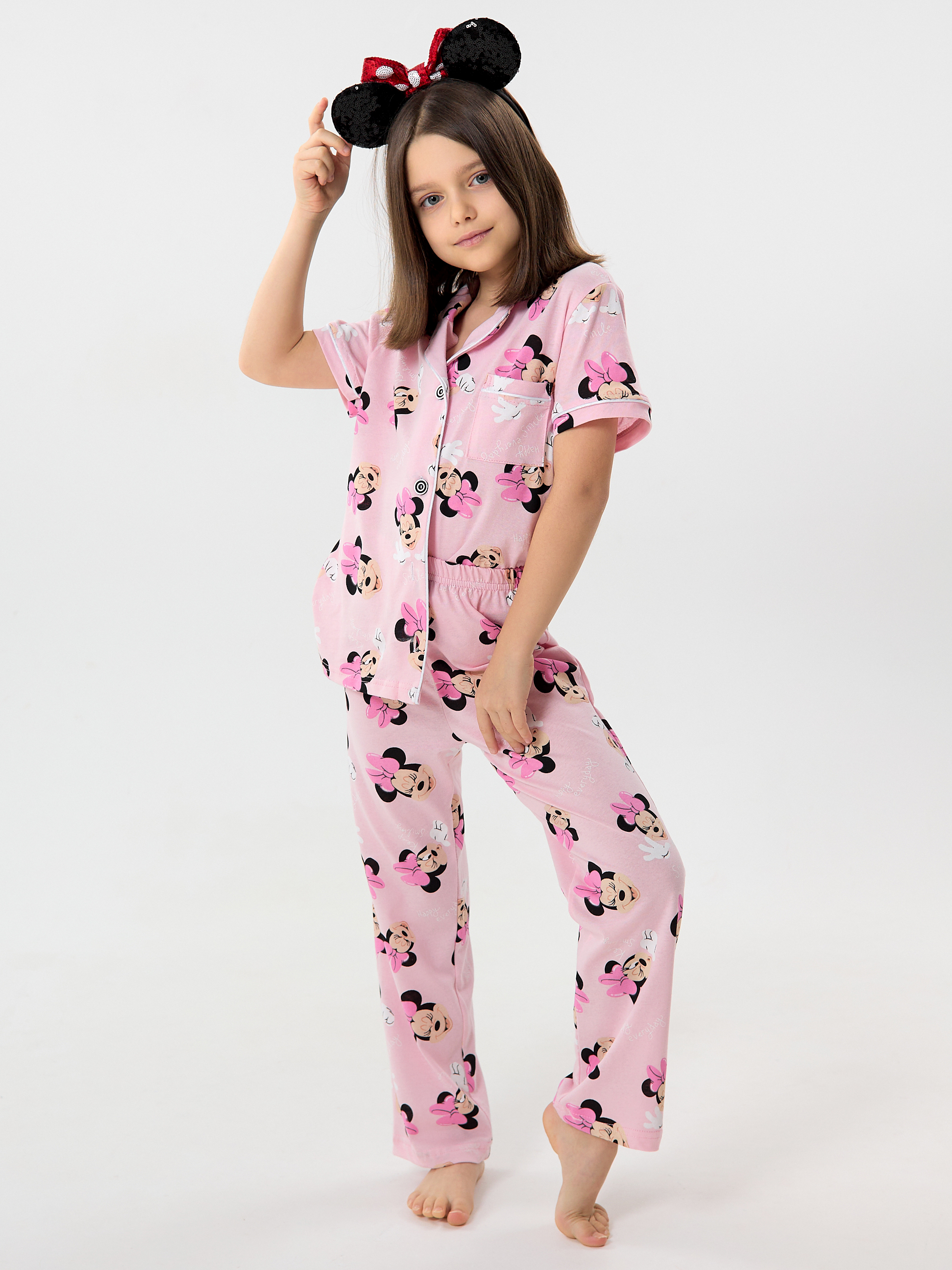 Пижама YAXX 004--Пижама микки/розовый - фото 8