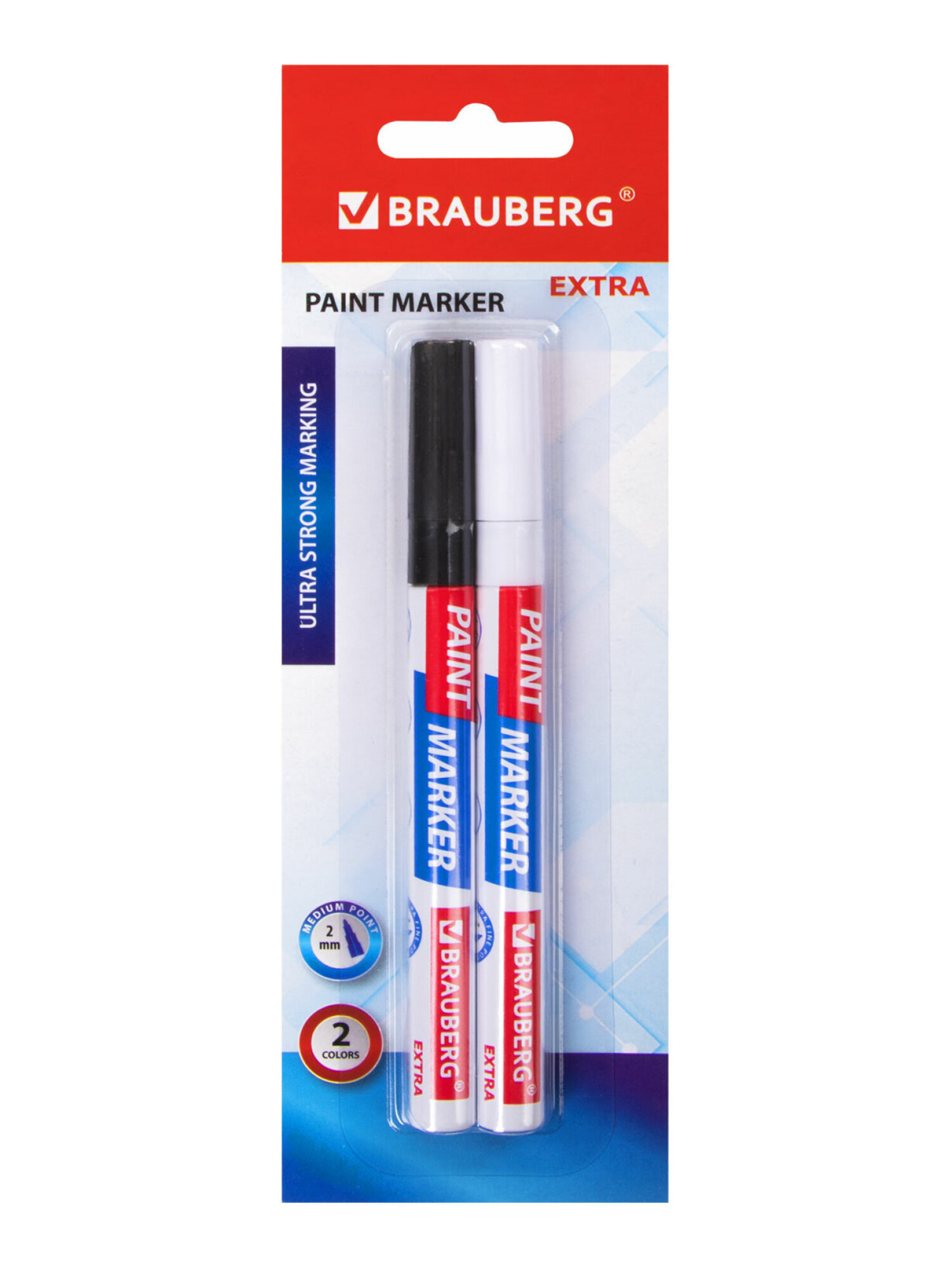 Маркеры Brauberg 2 шт. - фото 11