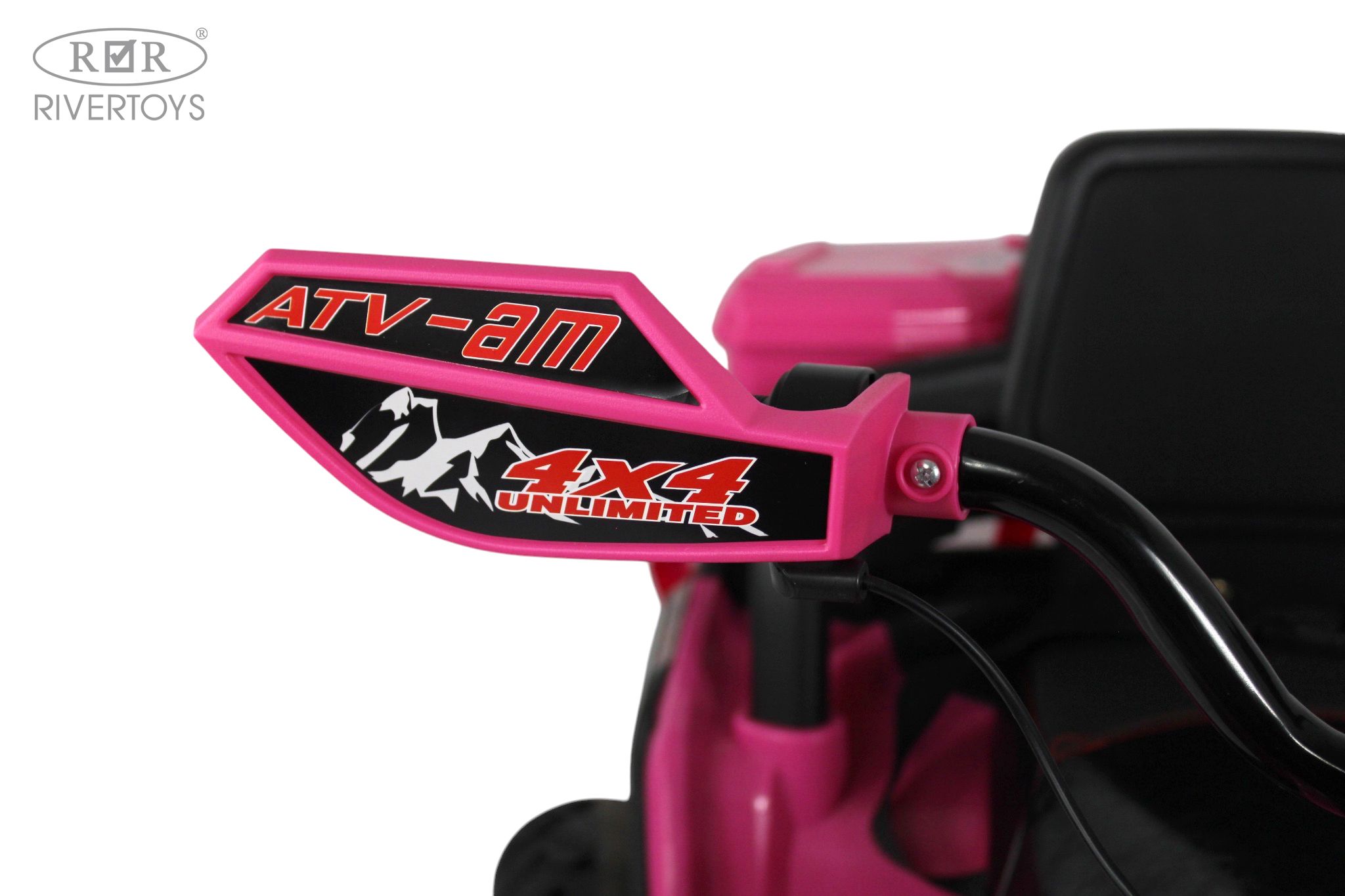 Электромобиль RIVERTOYS Z111ZZ-NEW-PINK С пультом ДУ - фото 13