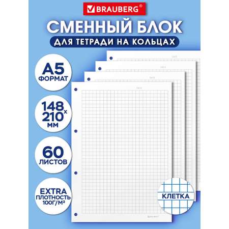 Сменный блок Brauberg клетка