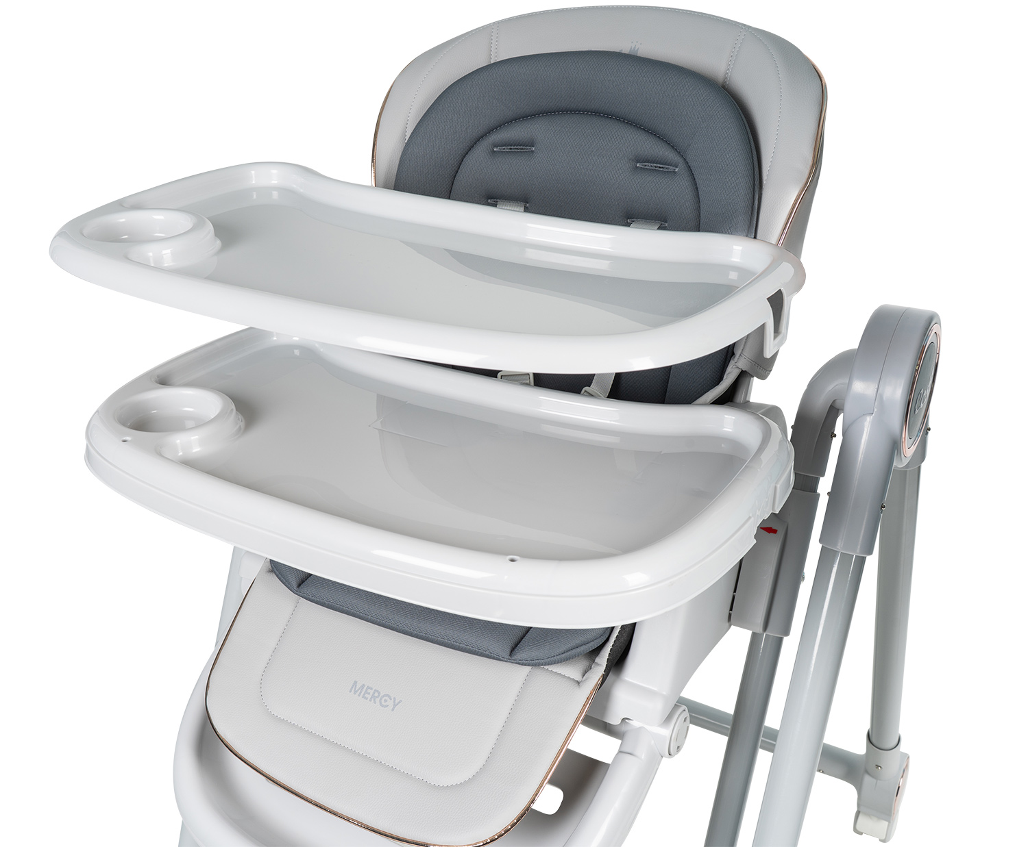 Стульчик для кормления Costa Mercy серый - фото 17