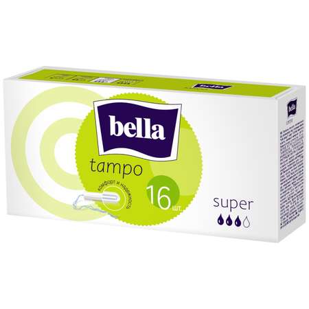 Тампоны Bella Tampo Super 16шт