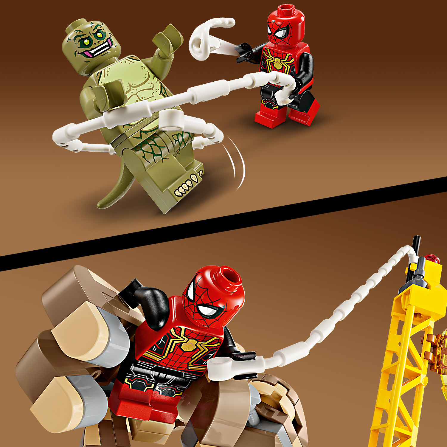 Конструктор LEGO Marvel Super Heroes Человек-паук Песочный человек - фото 8