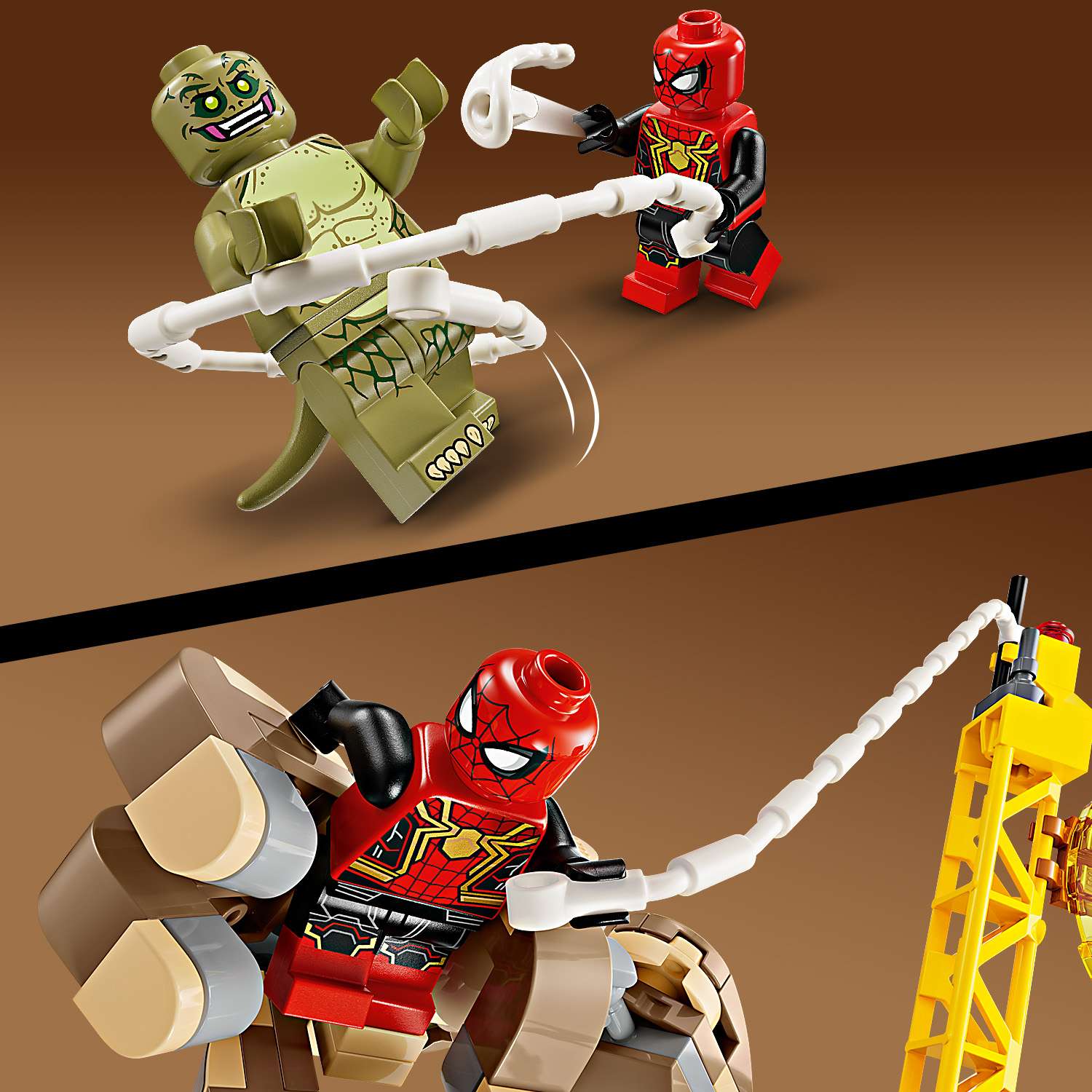 Конструктор LEGO Marvel Super Heroes Человек-паук Песочный человек 347 дет. - фото 8